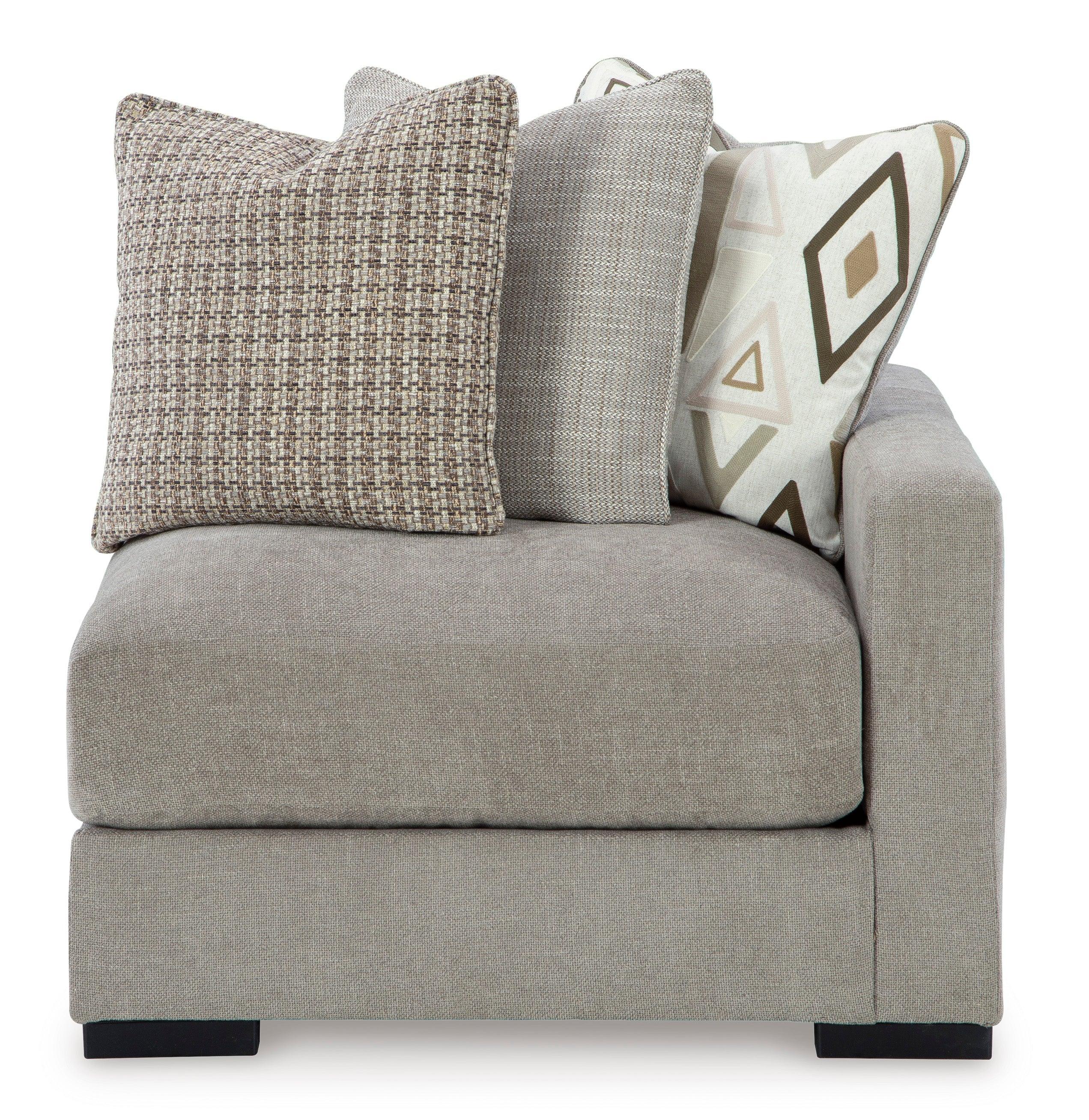 Aslan Court Pebble 2-Piece Modular Loveseat - Image 4
