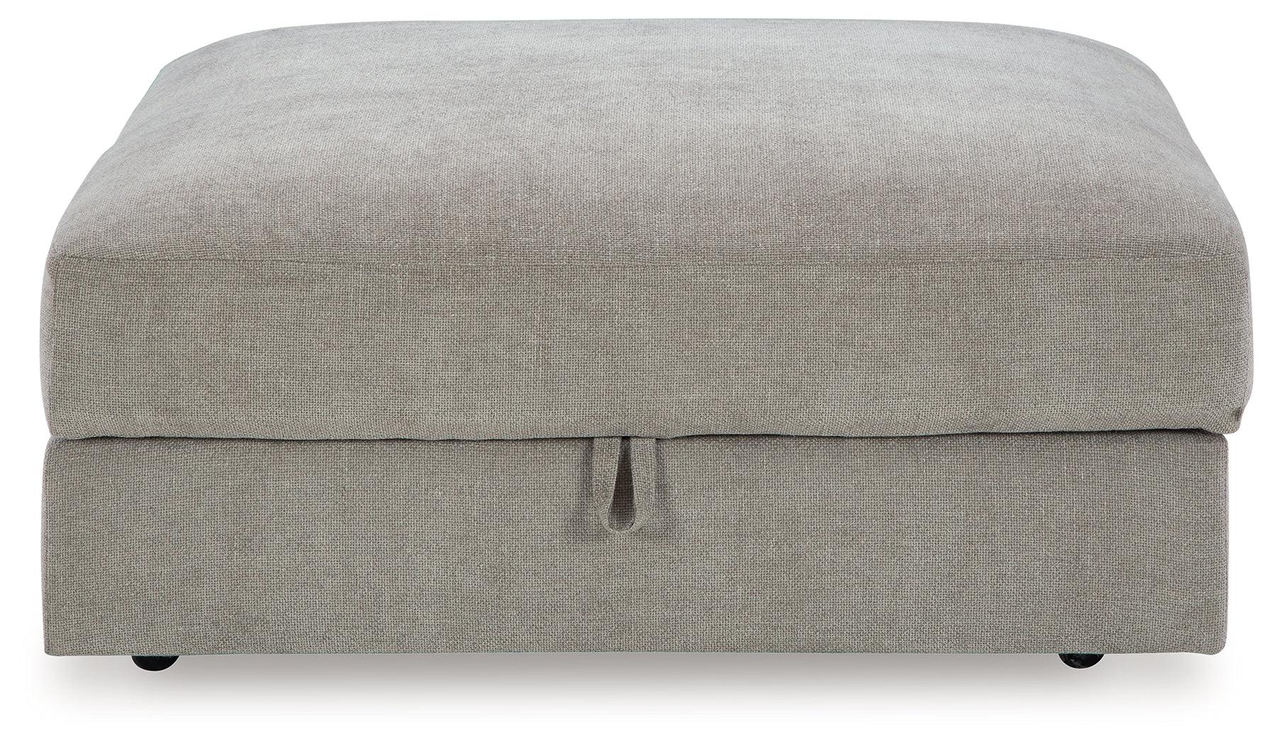 Aslan Court Pebble Ottoman With Storage - Image 3