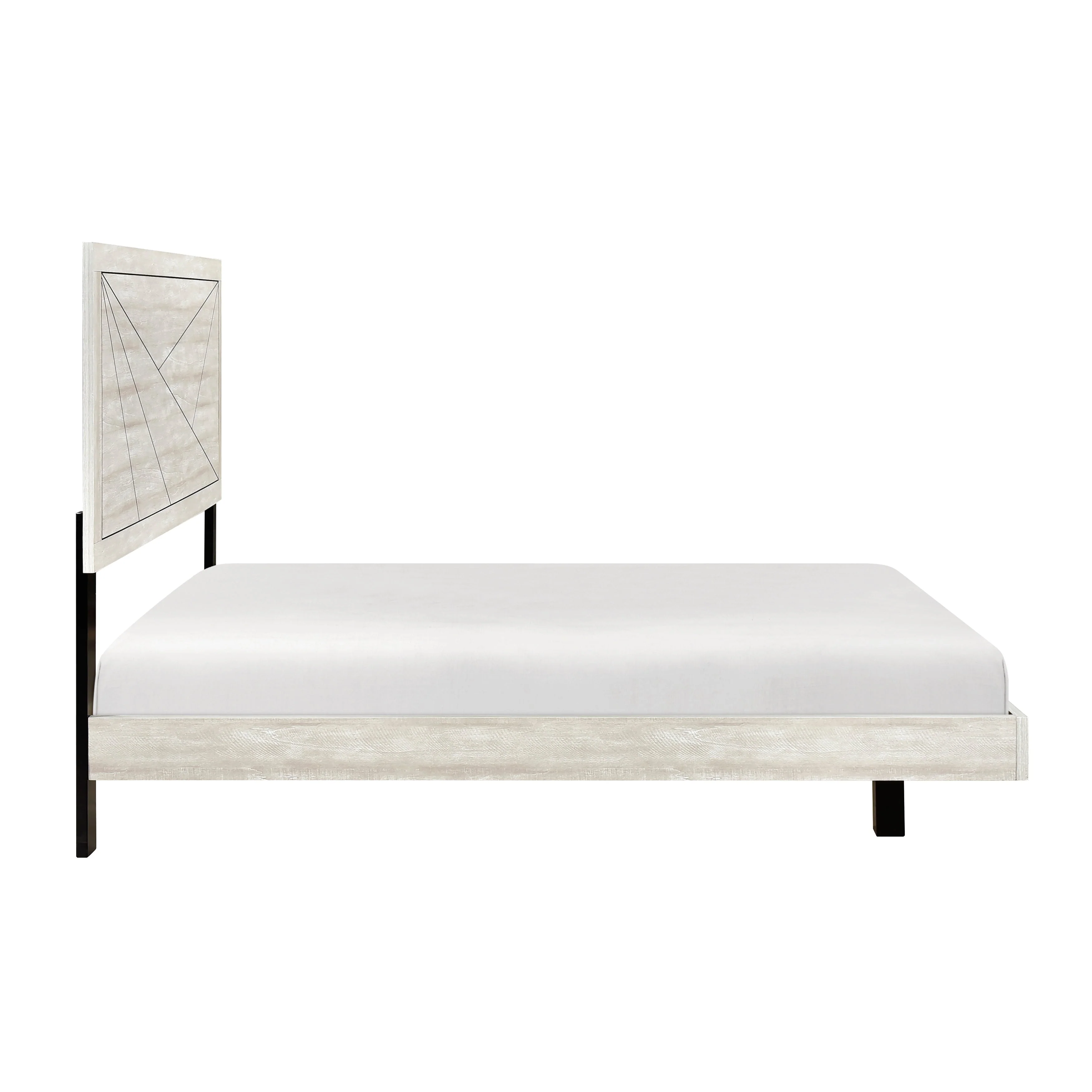 Aspen Gray Oak California King Bed - Image 4