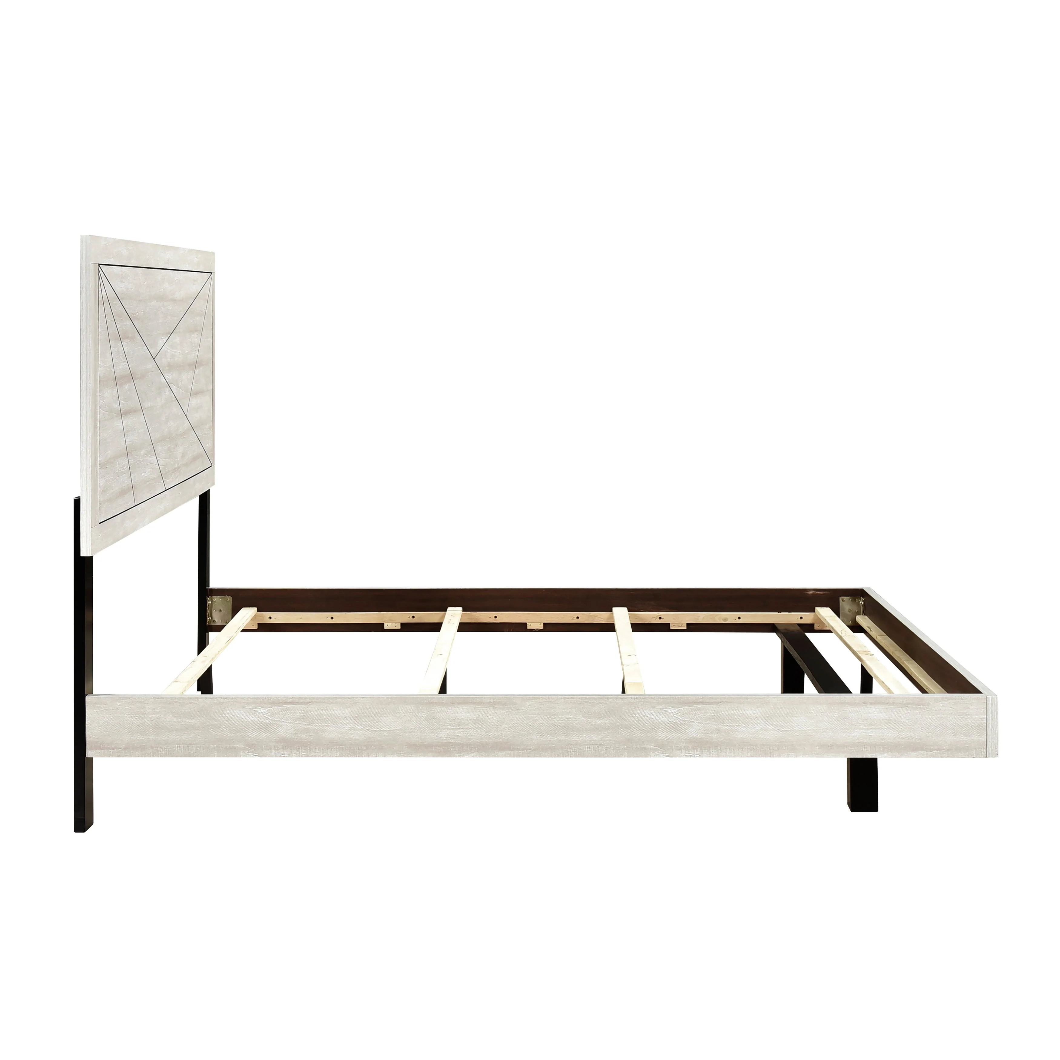 Aspen Gray Oak Queen Bed - Image 5