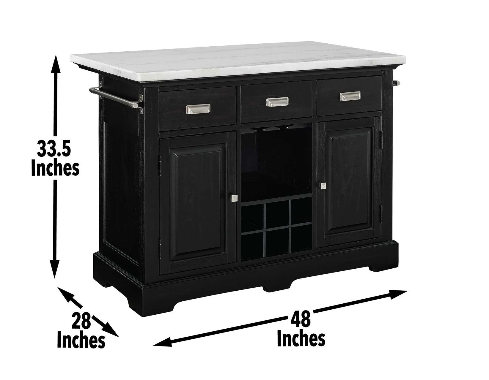 Aspen Kitchen Island - Image 15