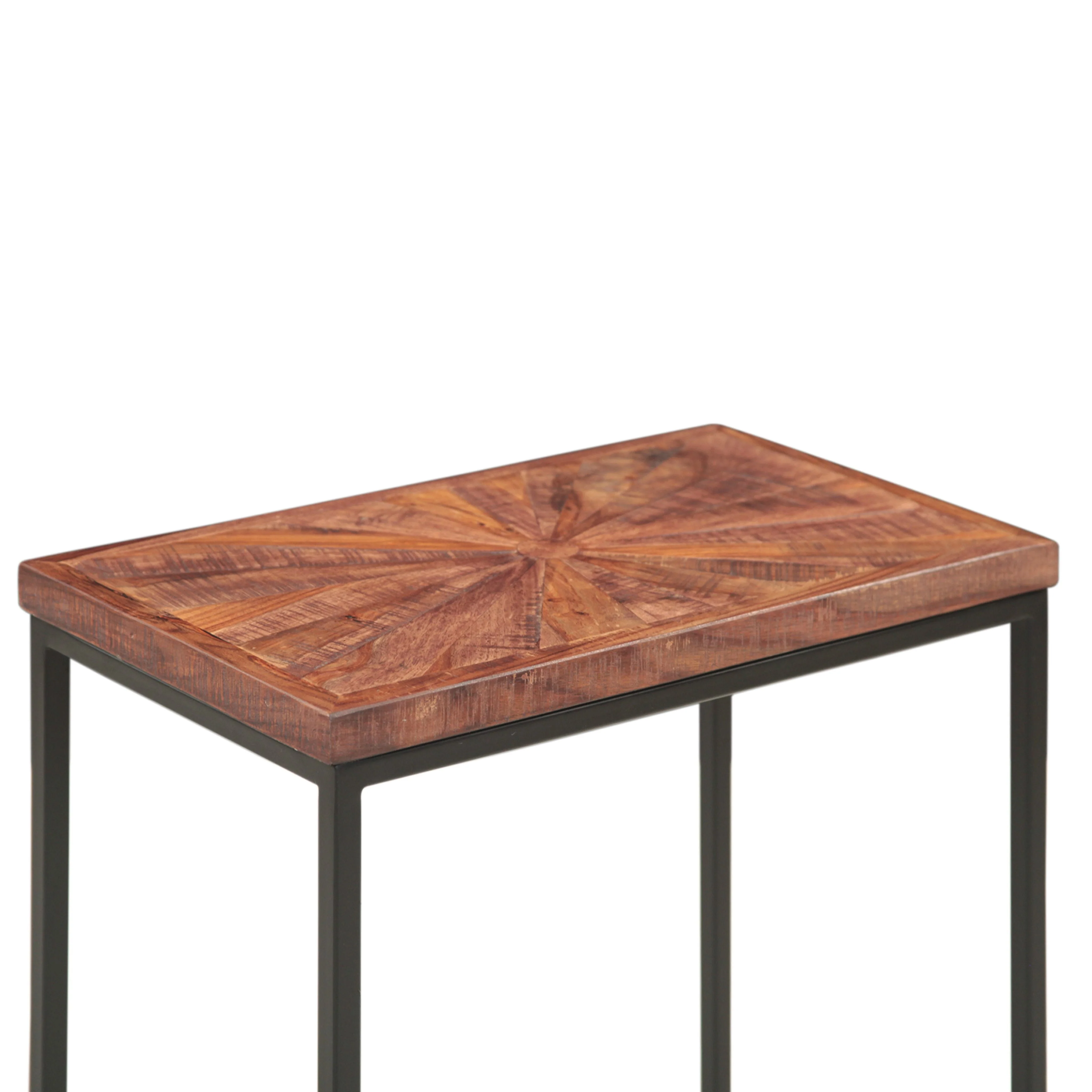 Aster 20" Nesting Side Tables in Sunburst Brownstone - Image 7