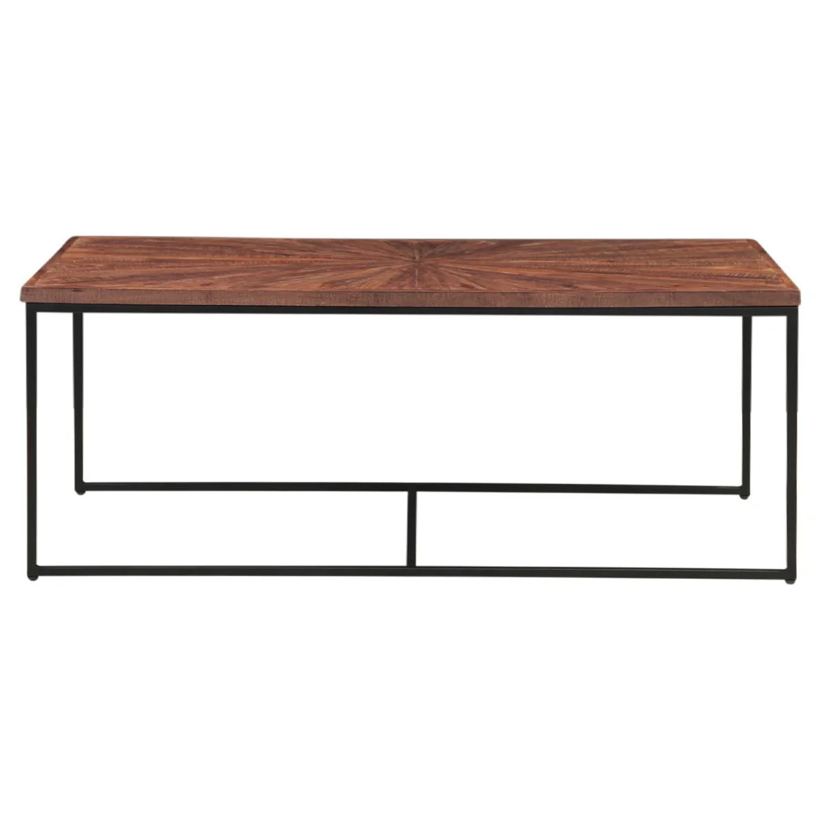 Aster 47" Nesting Coffee Tables in Sunburst Brownstone - Image 2