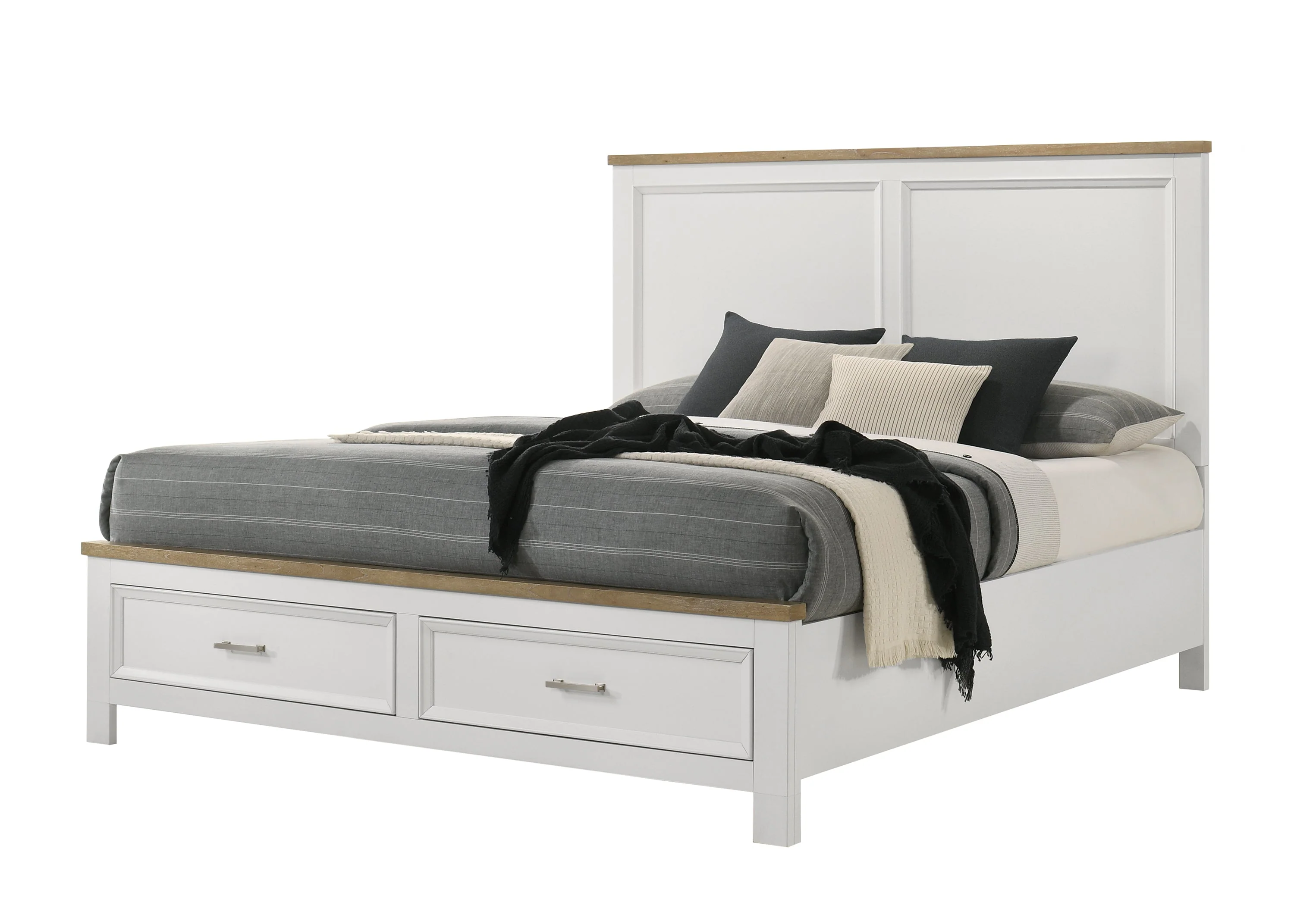 Aston White Storage Bedroom Set - Image 2