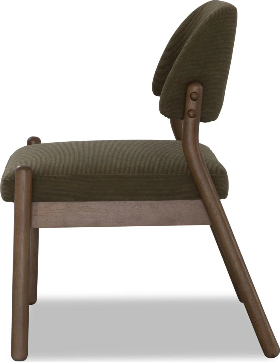 Astor Moss/Claystone Barrel Back Chair - Image 3