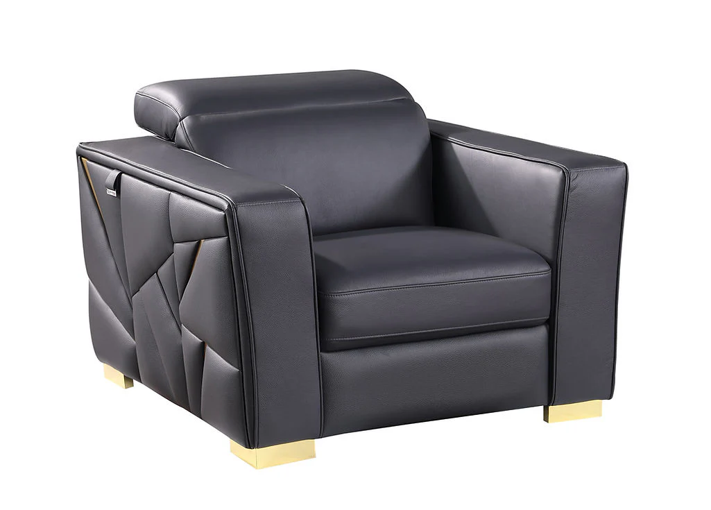 Astra Dark Navy Living Room Set - Image 5
