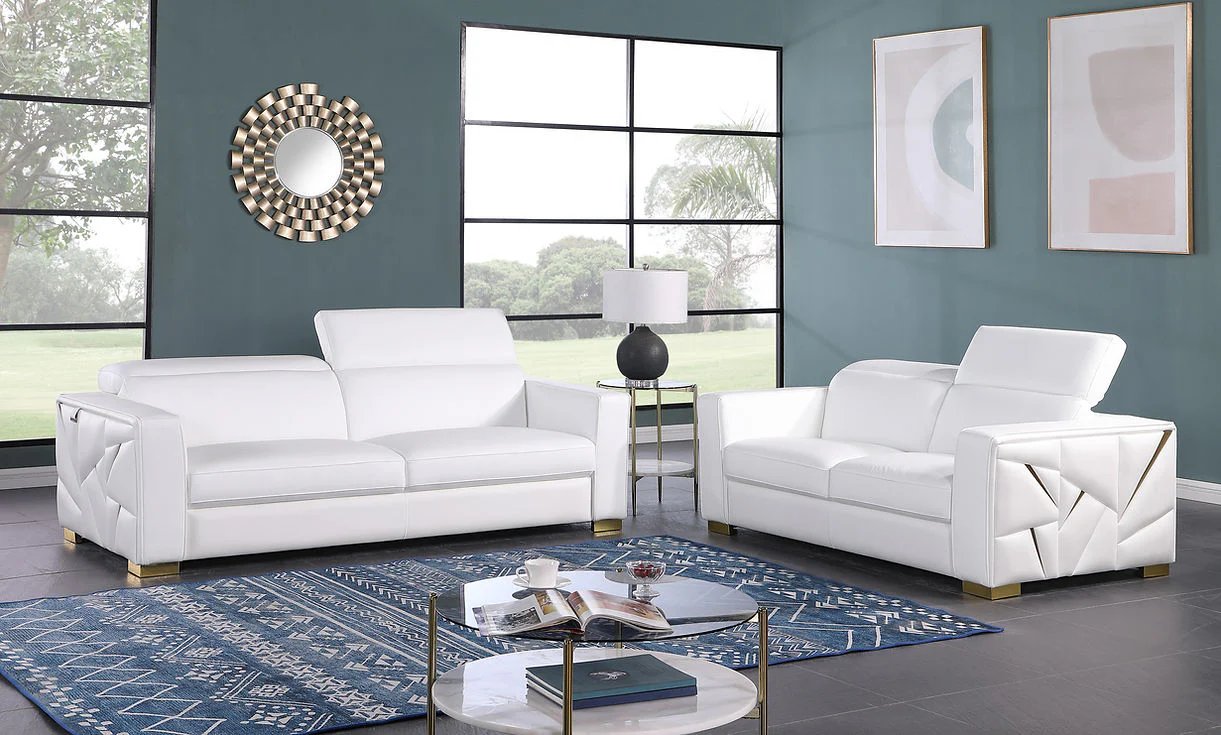 Astra White Living Room Set - Image 2