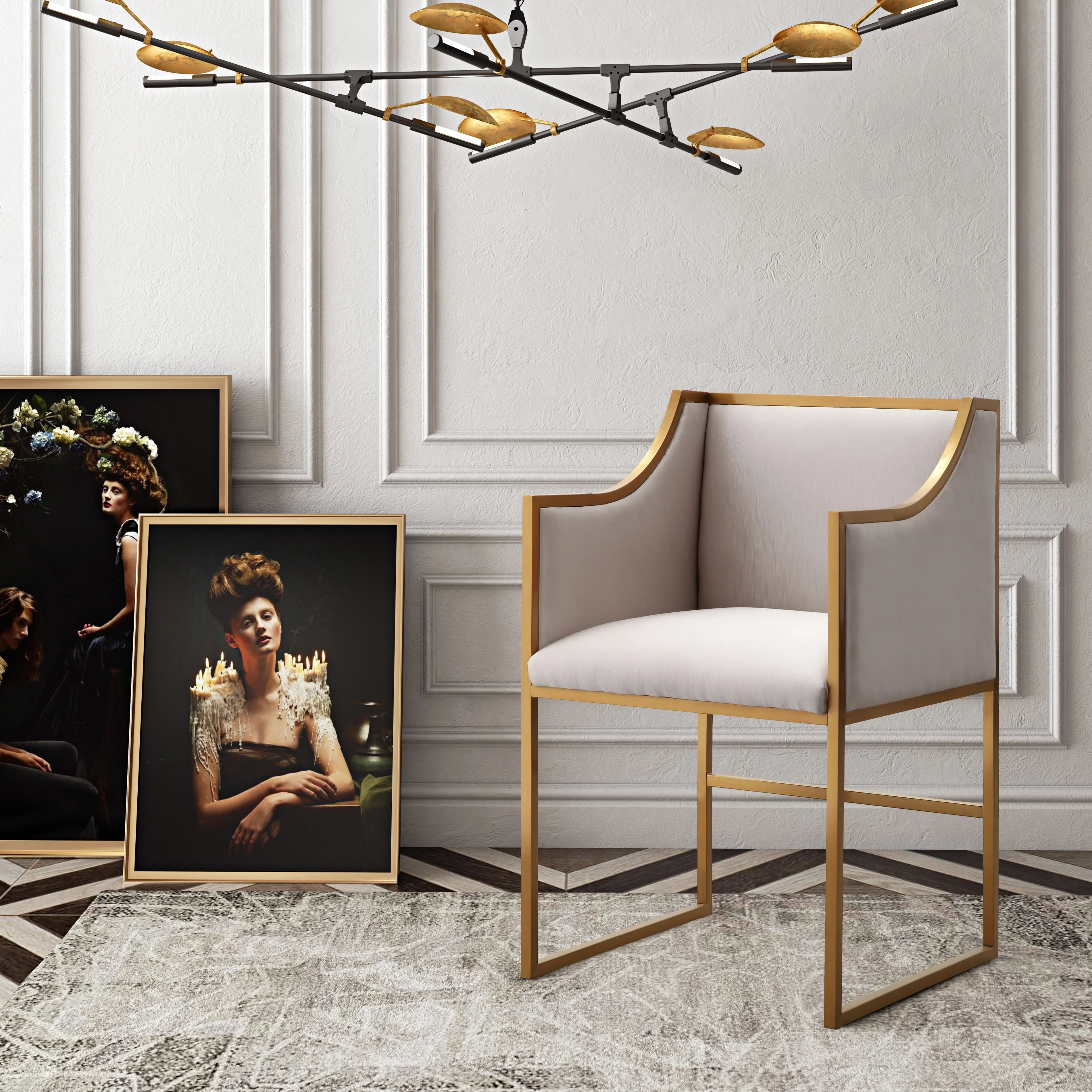Atara Velvet Chair - Image 2