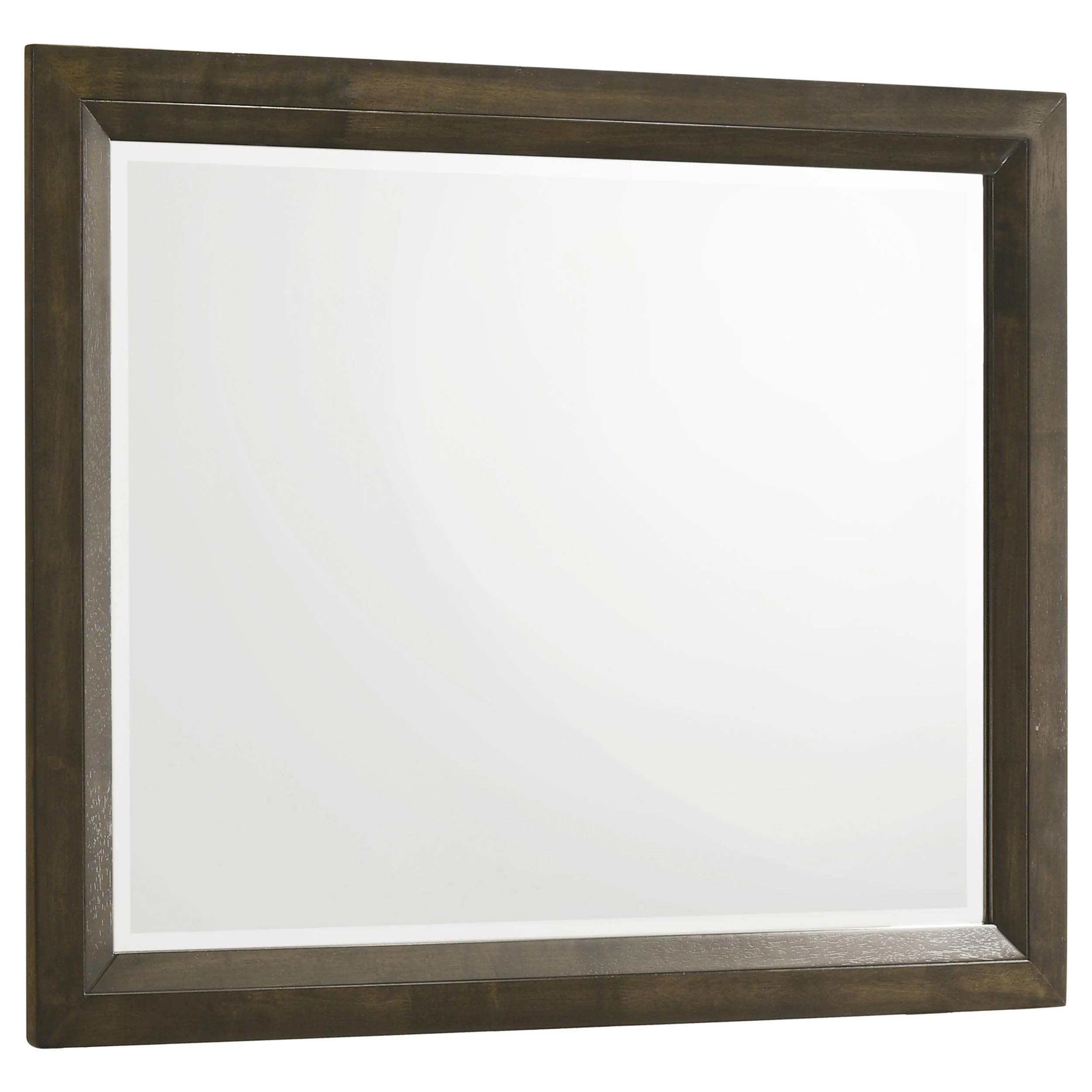 Atlas Dark Oak Bedroom Dresser Mirror - Image 2