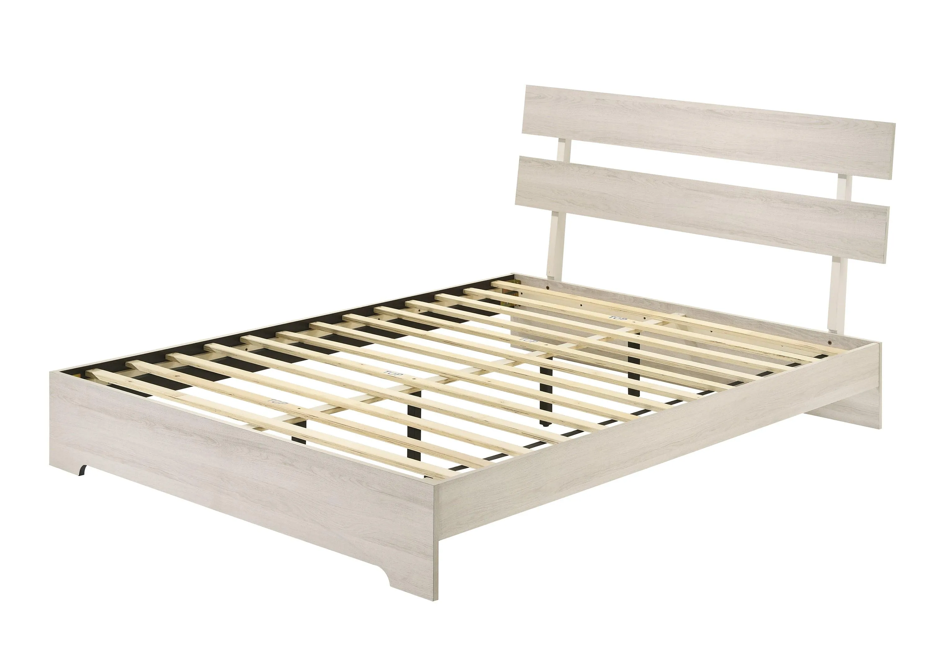 Atticus White Platform Bedroom Set - Image 2