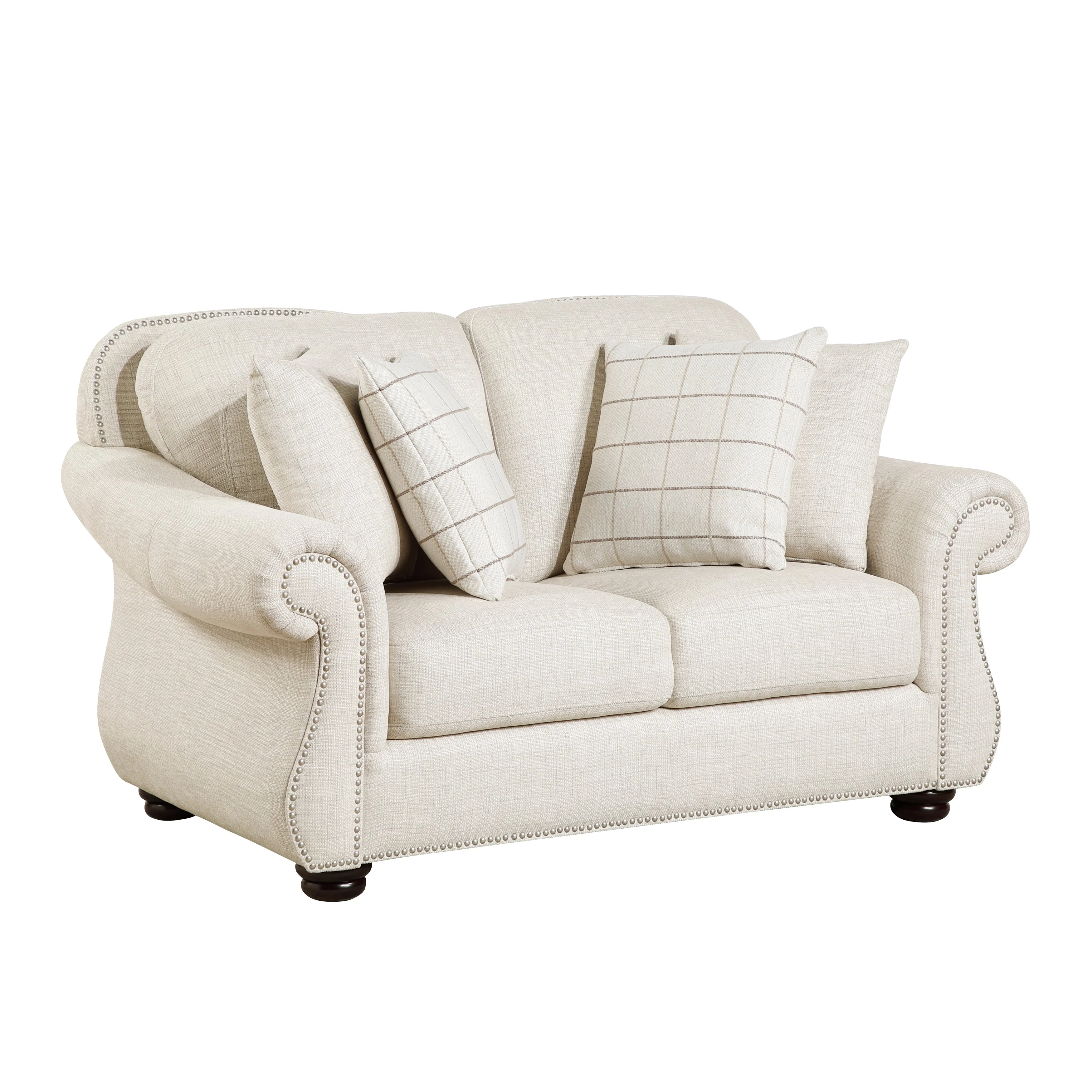 Attleboro Beige Loveseat