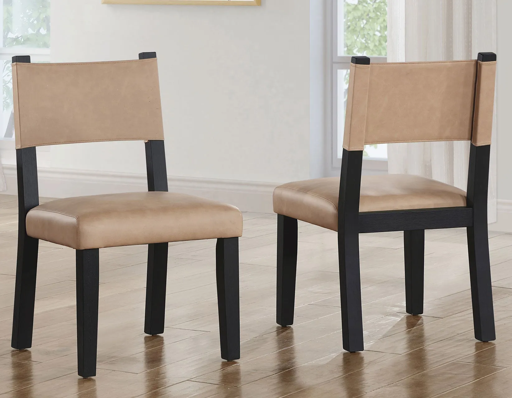 Aubrey 5-Piece 54″ Round Dining Table Set - Image 2