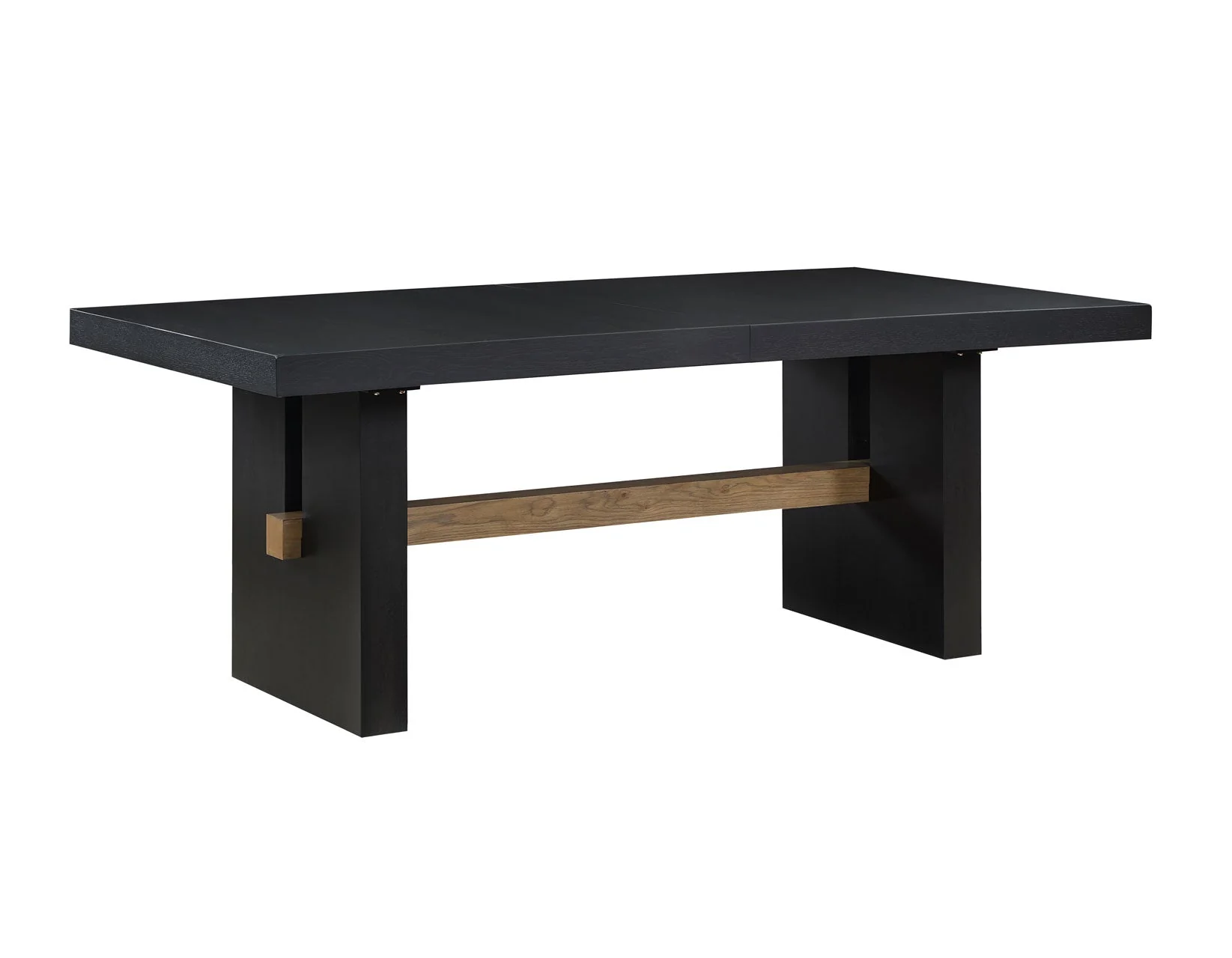 Aubrey 78-96″ Table w/18-inch Leaf, Black - Image 4