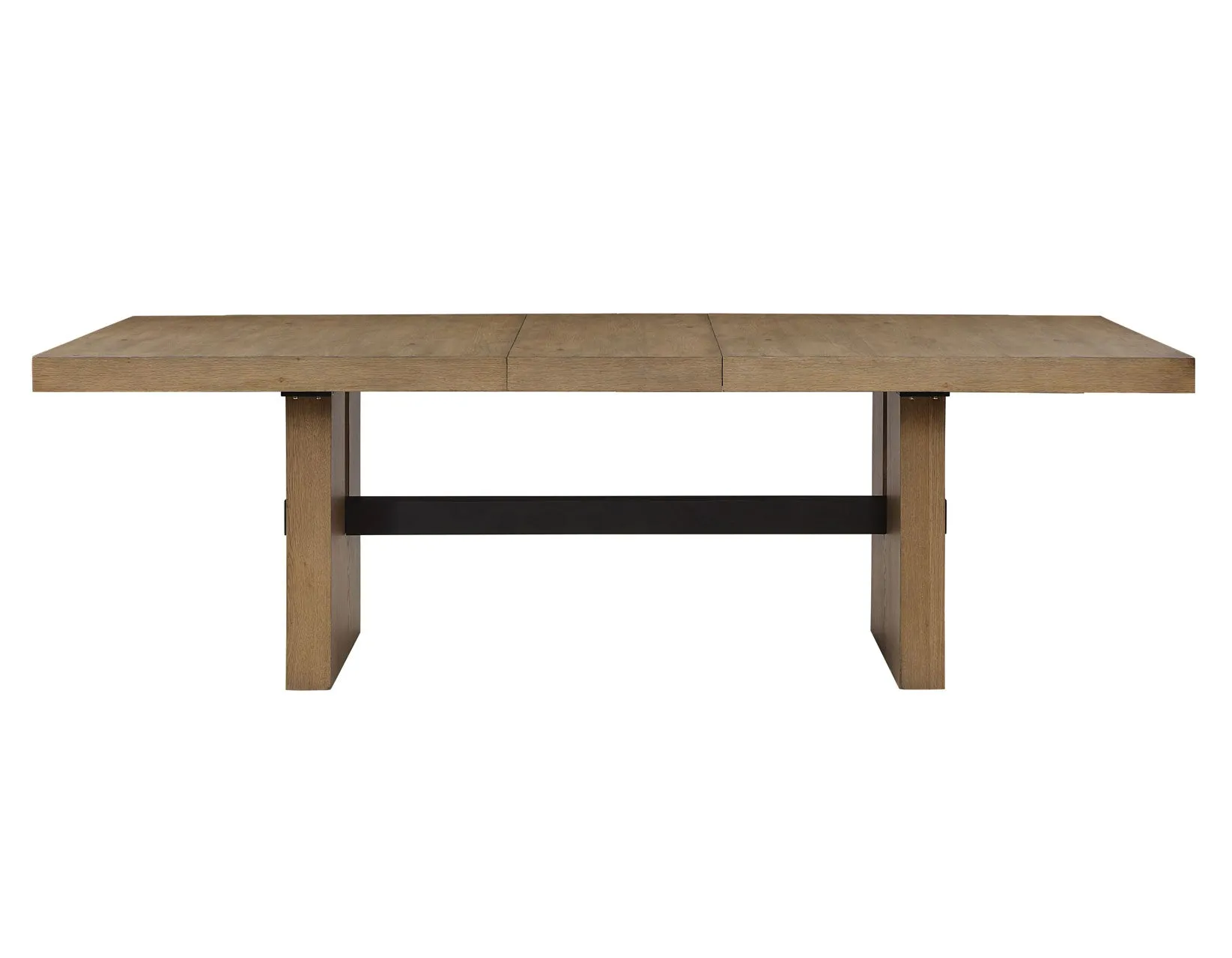 Aubrey 78-96″ Table w/18-inch Leaf, Waxed Driftwood - Image 7