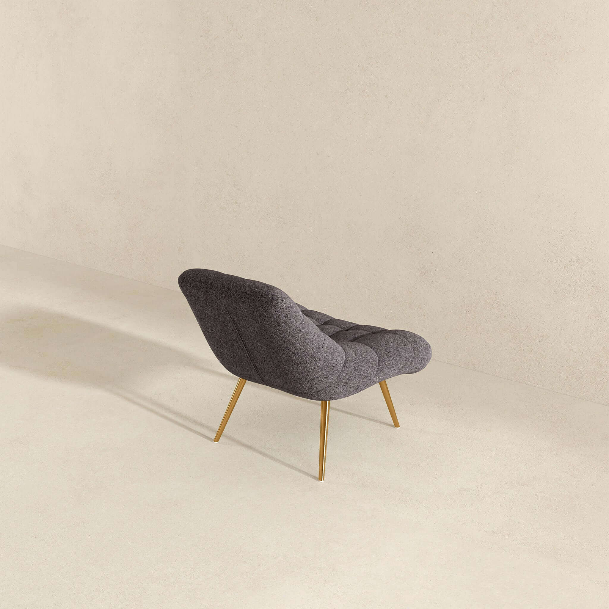 Aubrey French Boucle Lounge Chair - Image 3