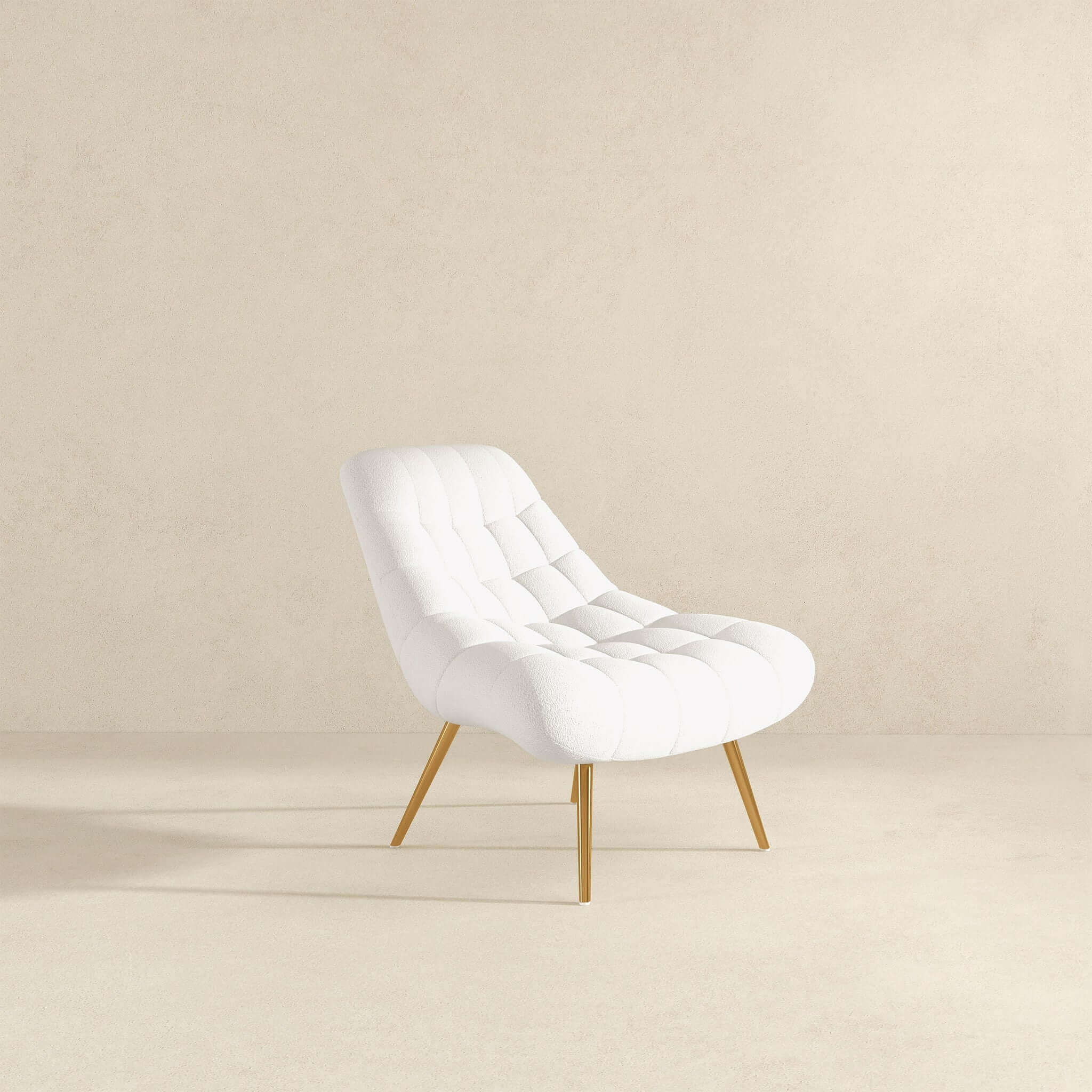 Aubrey French Boucle Lounge Chair - Image 6