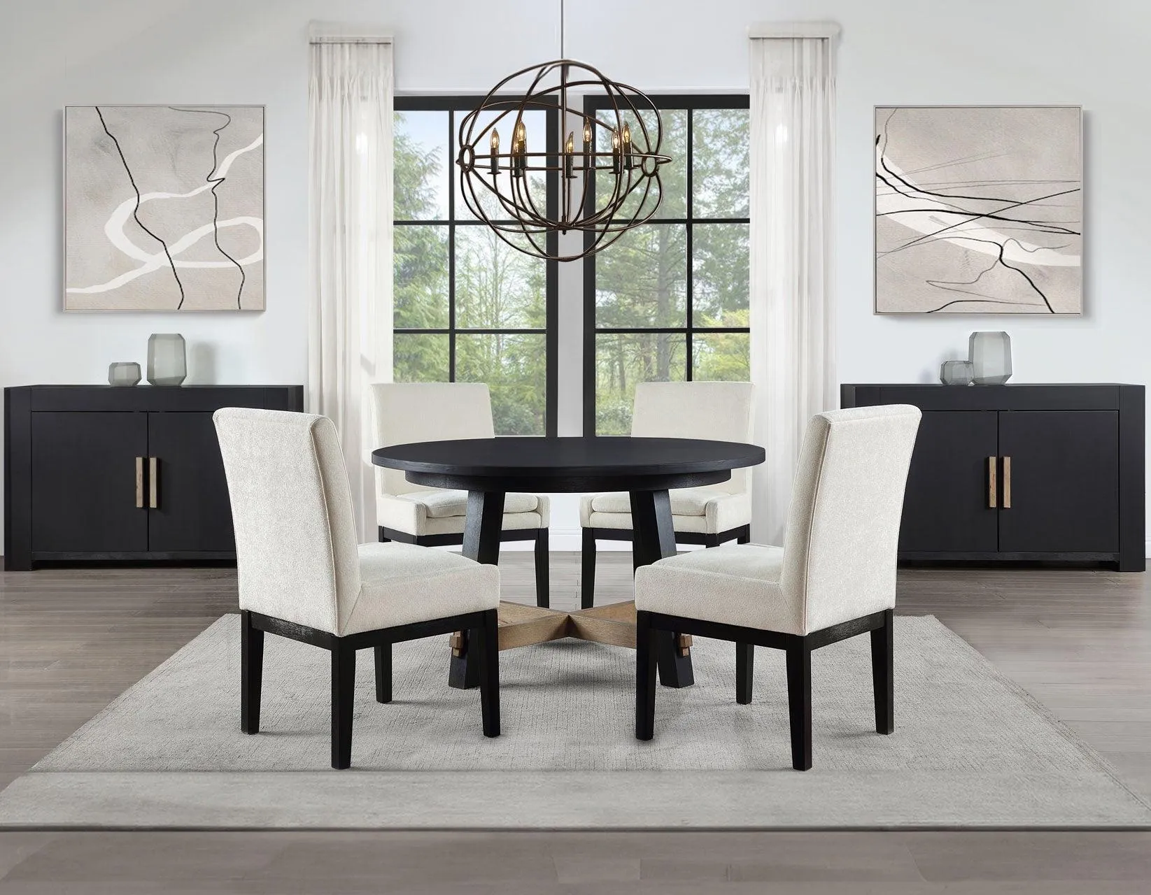 Aubrey Parsons Chair, Black finish - Image 2