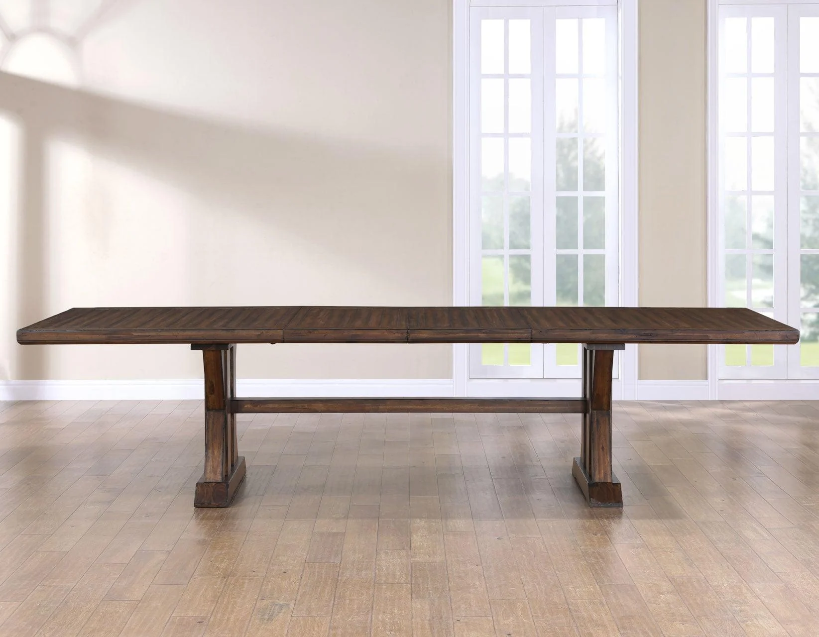 Auburn 86-106-inch Dining Table with 2-20 inch Leaves - Image 3