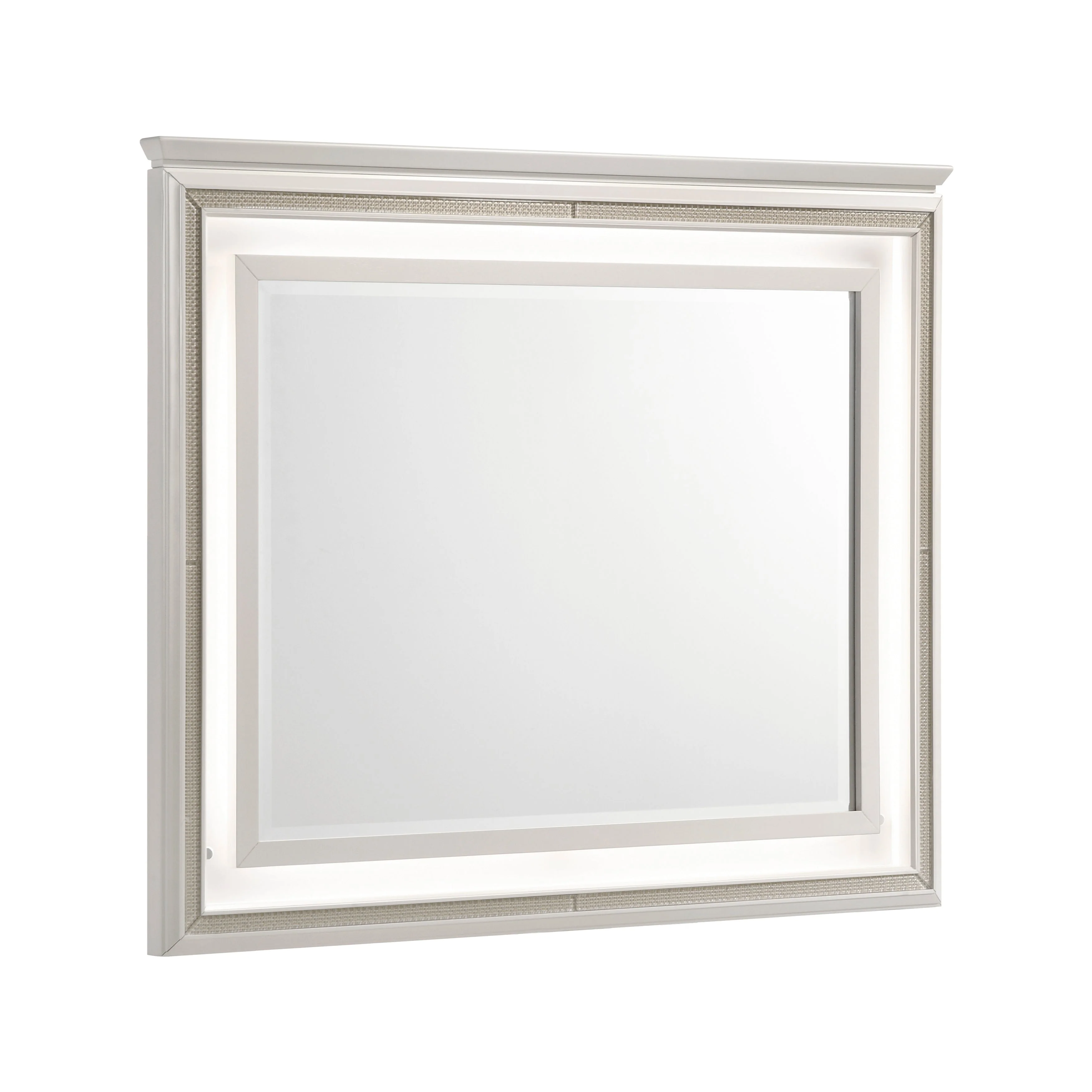 Audra White Panel Bedroom Set - Image 8