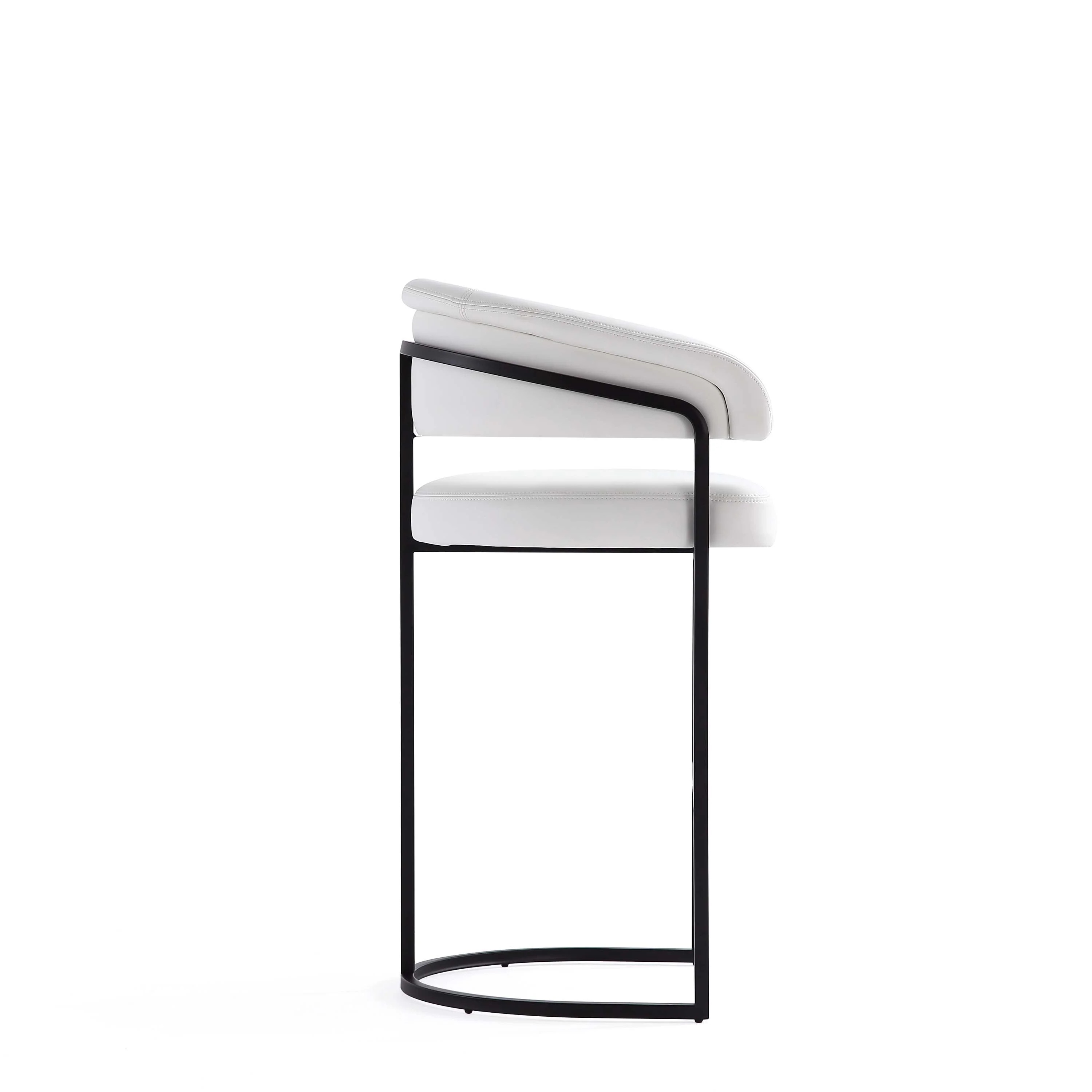 Augusta Barstool in White (set of 2) - Image 7