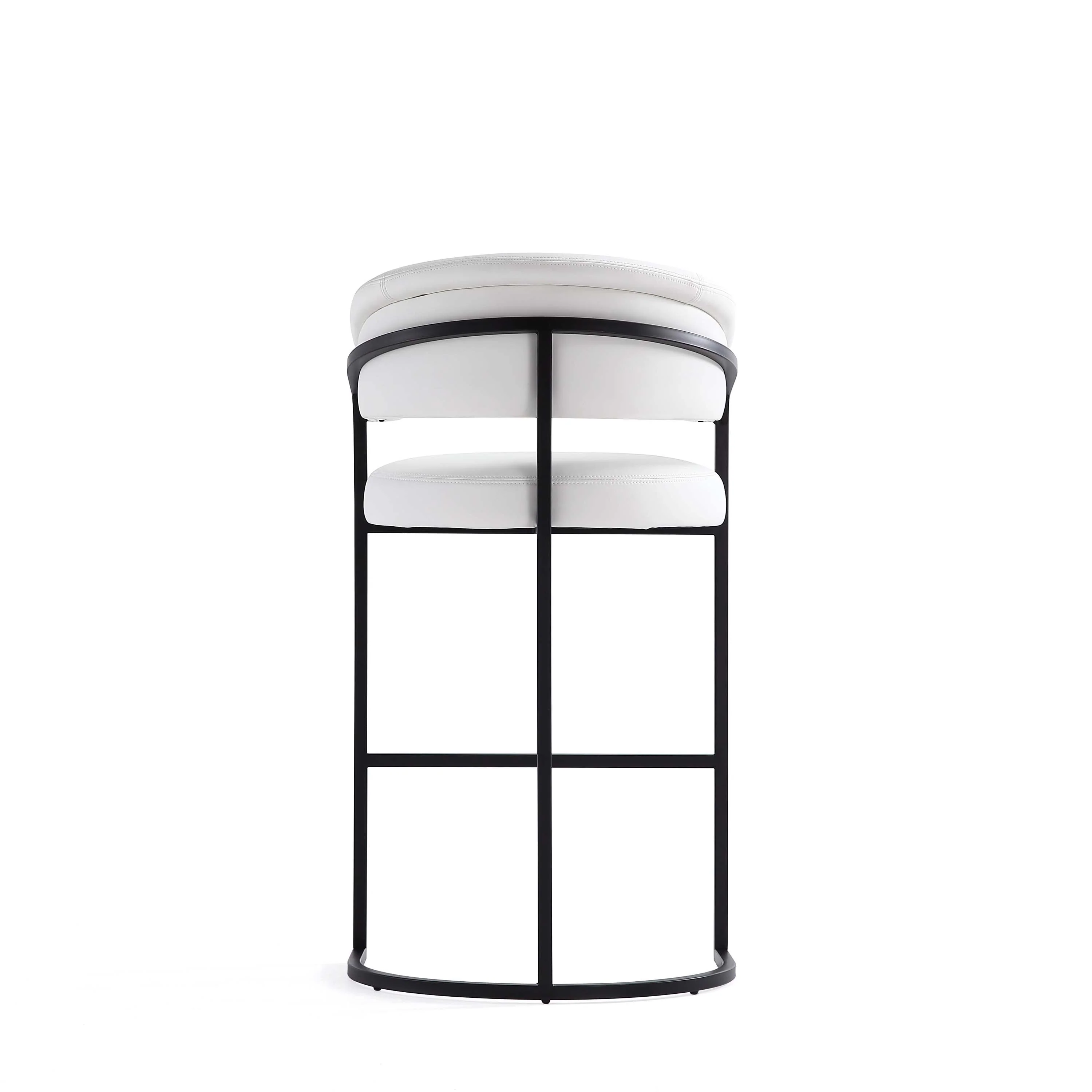 Augusta Barstool in White (set of 2) - Image 9