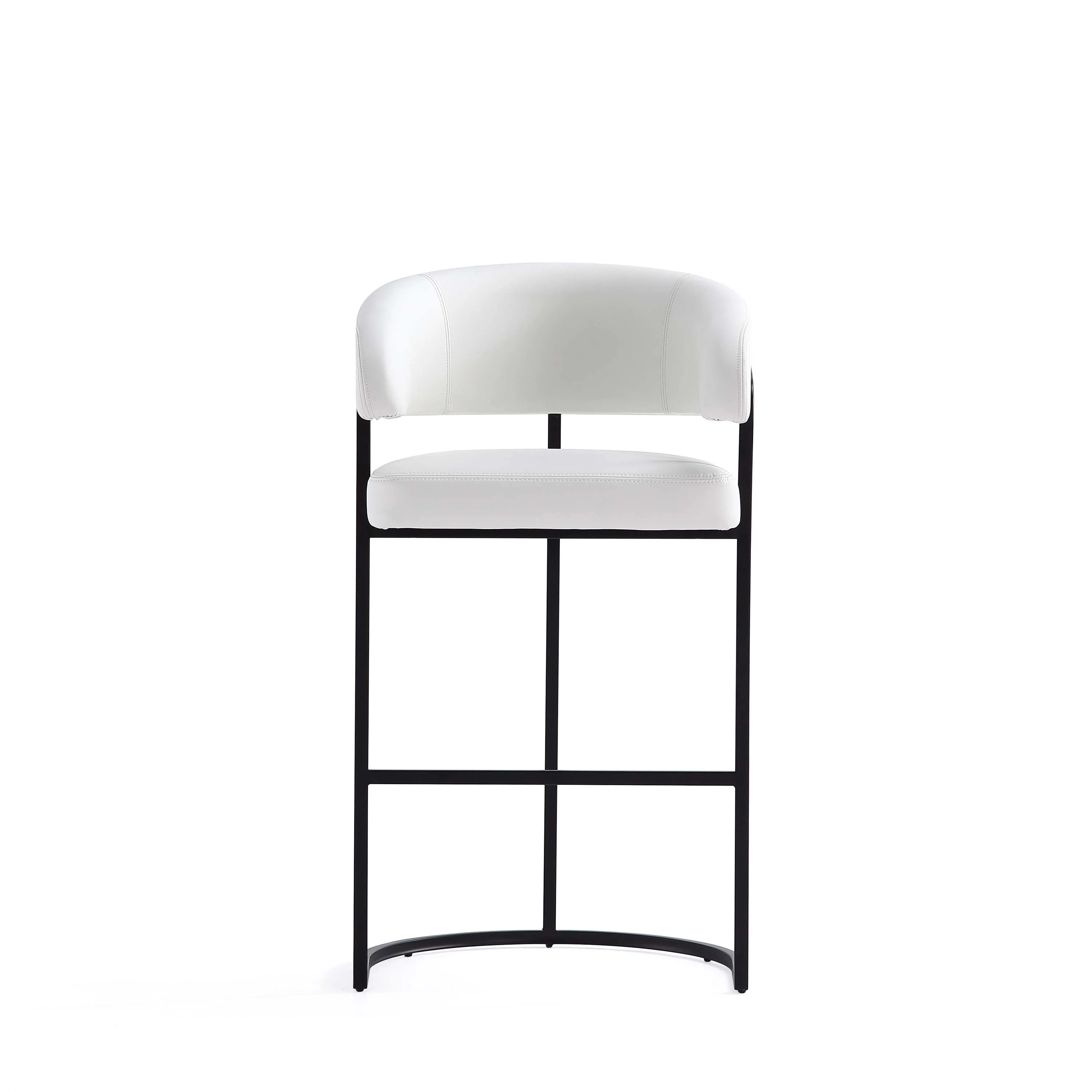 Augusta Barstool in White (set of 3) - Image 6