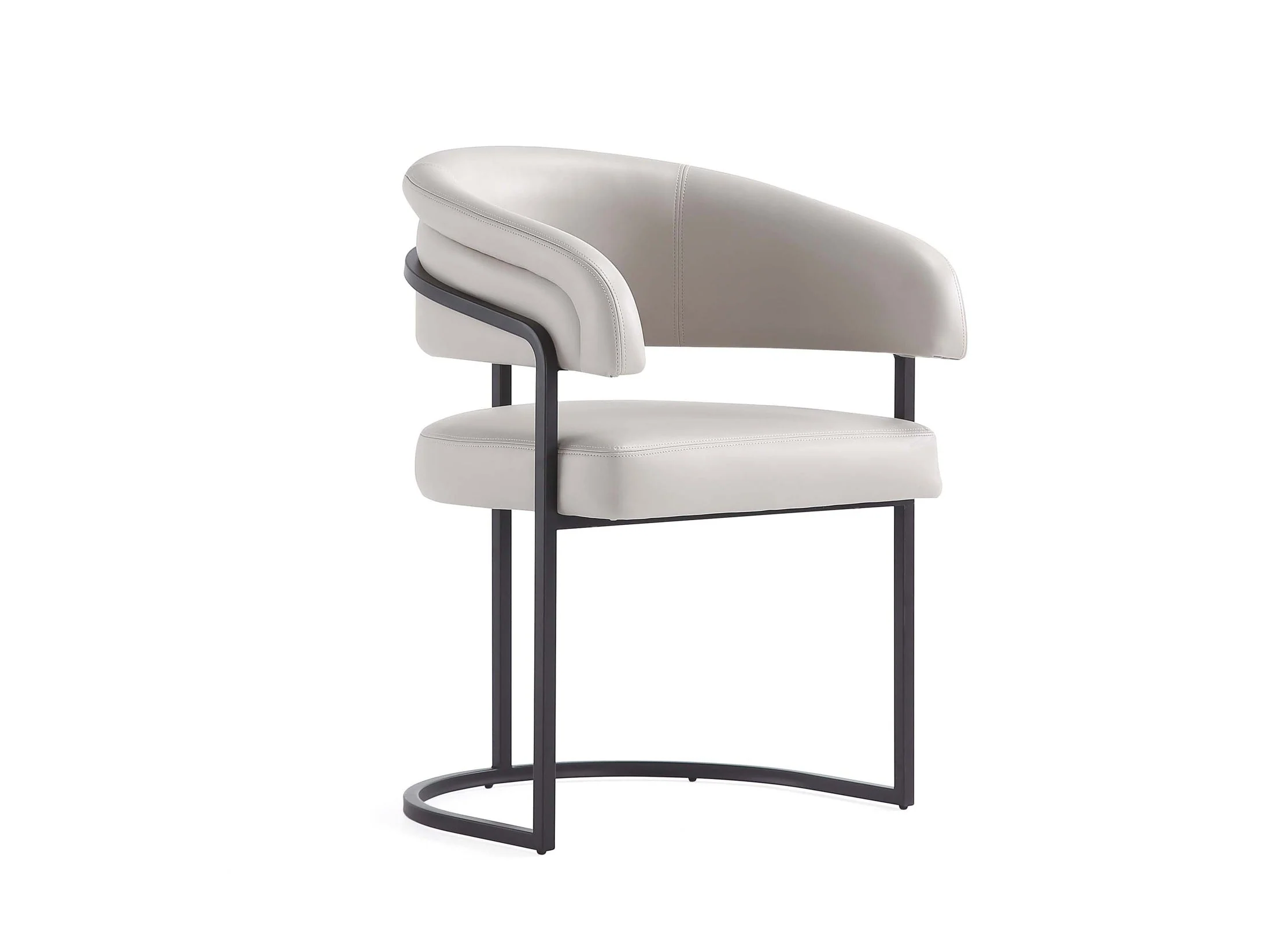 Augusta Dining Chair in Light Grey
