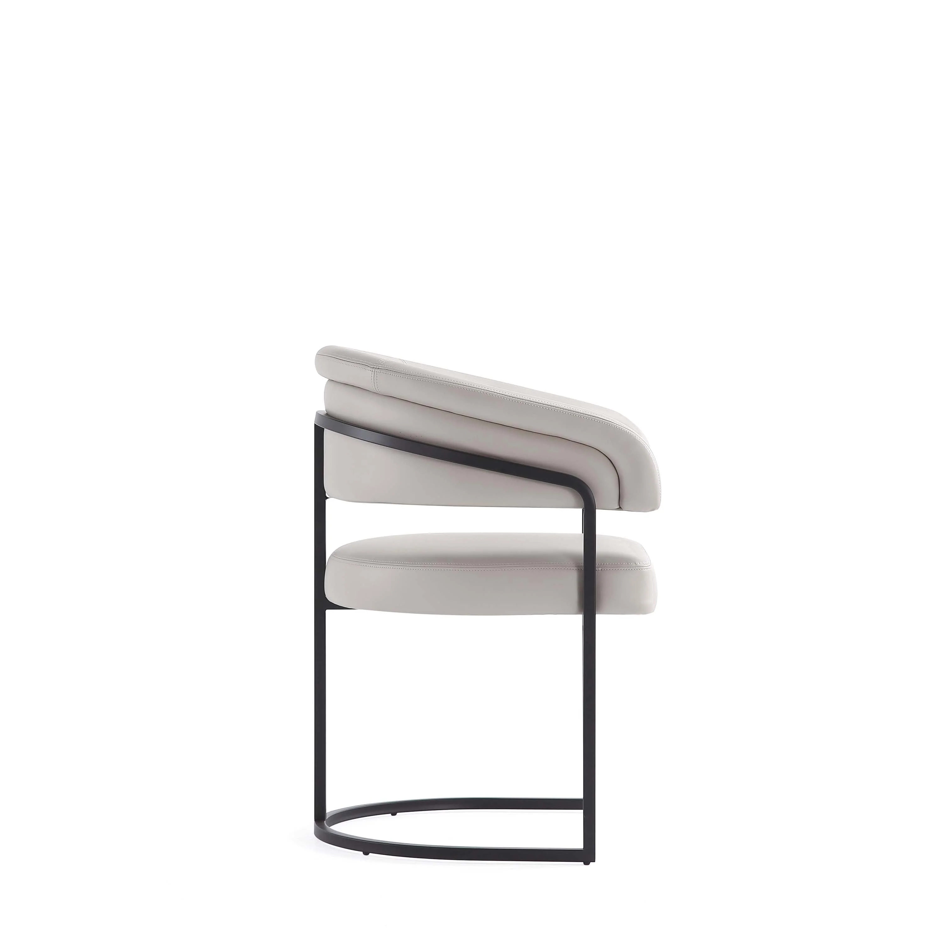 Augusta Dining Chair in Light Grey (set of 2) - Image 7