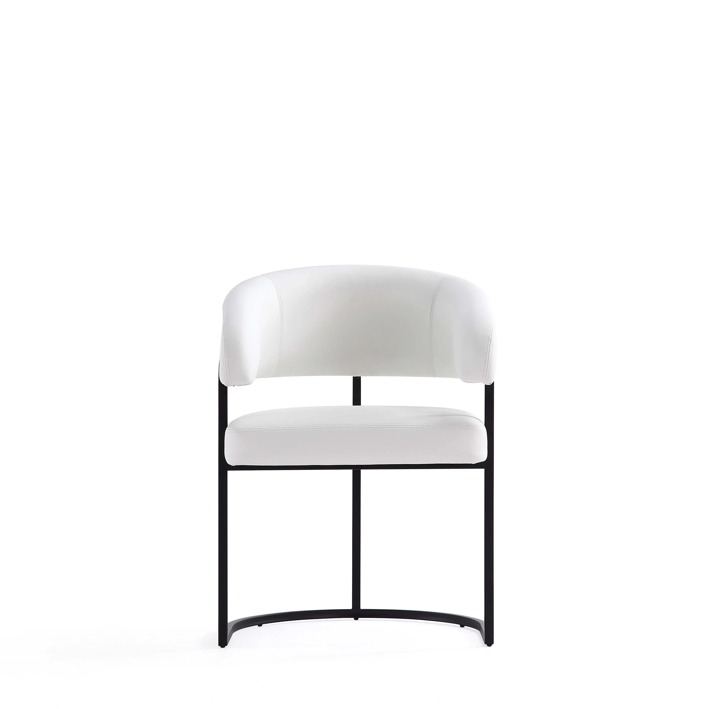 Augusta Dining Chair in White (set of 2) - Image 6