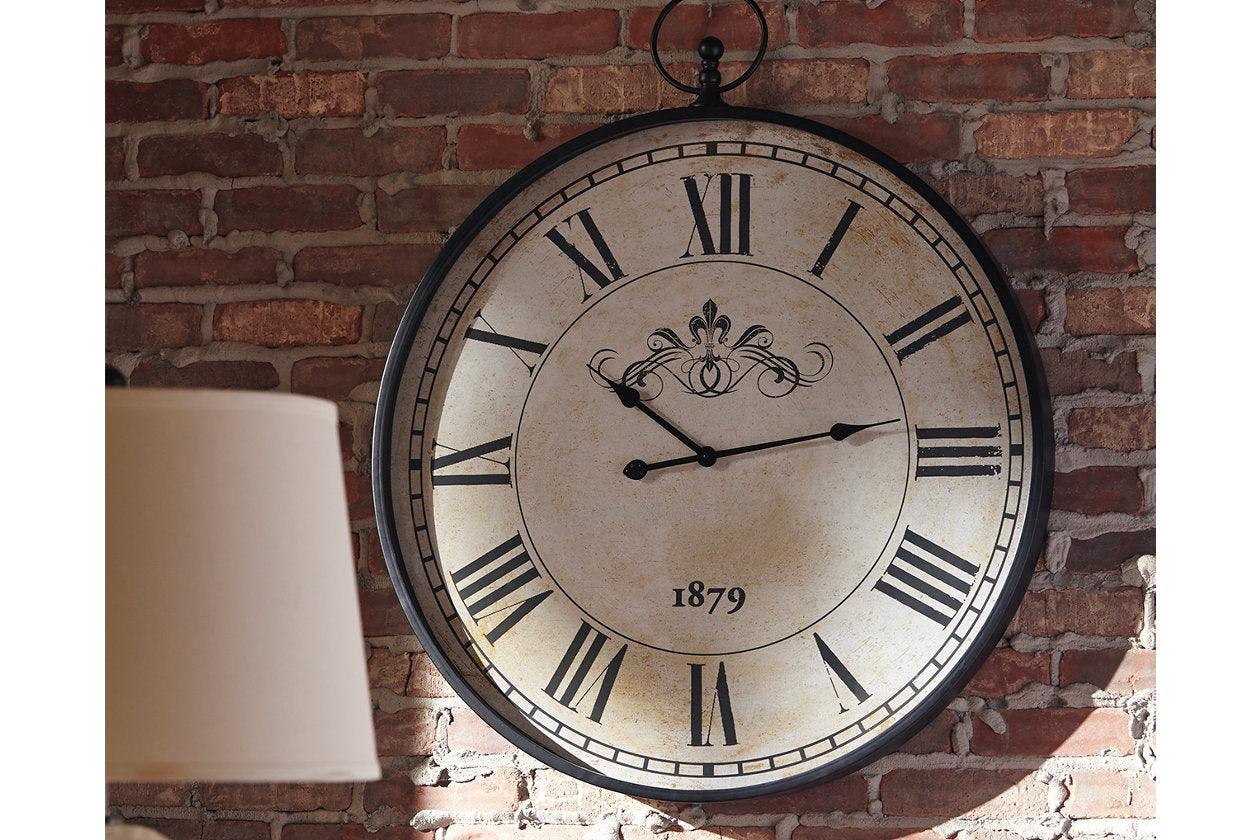 Augustina Antique Black Wall Clock - Image 4