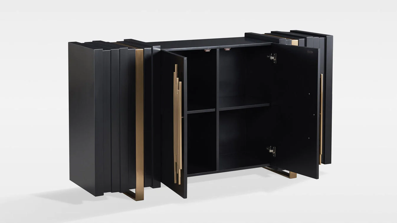 Aurea Black Sideboard - Image 3
