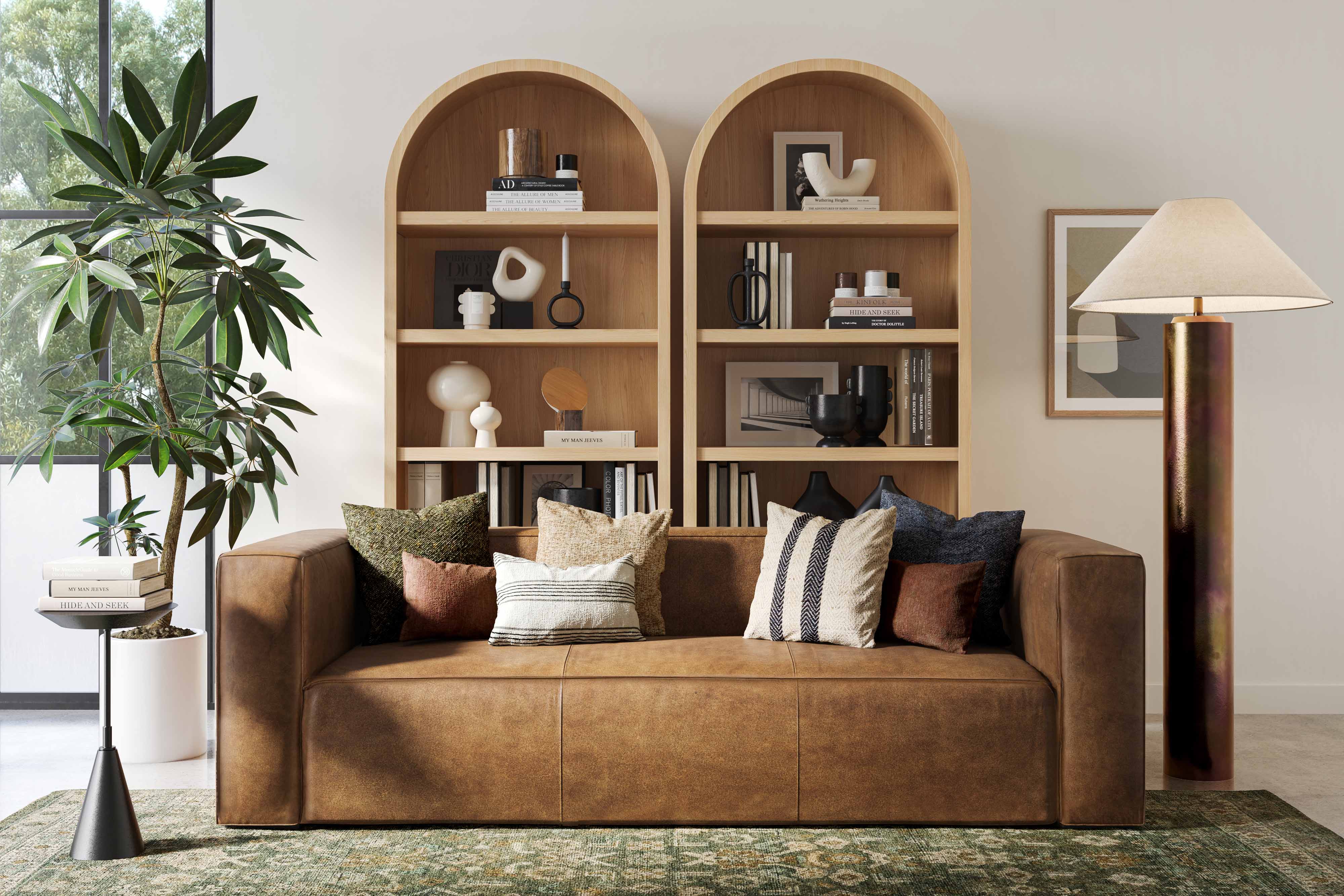 Aurora Brown Sofa - Image 3