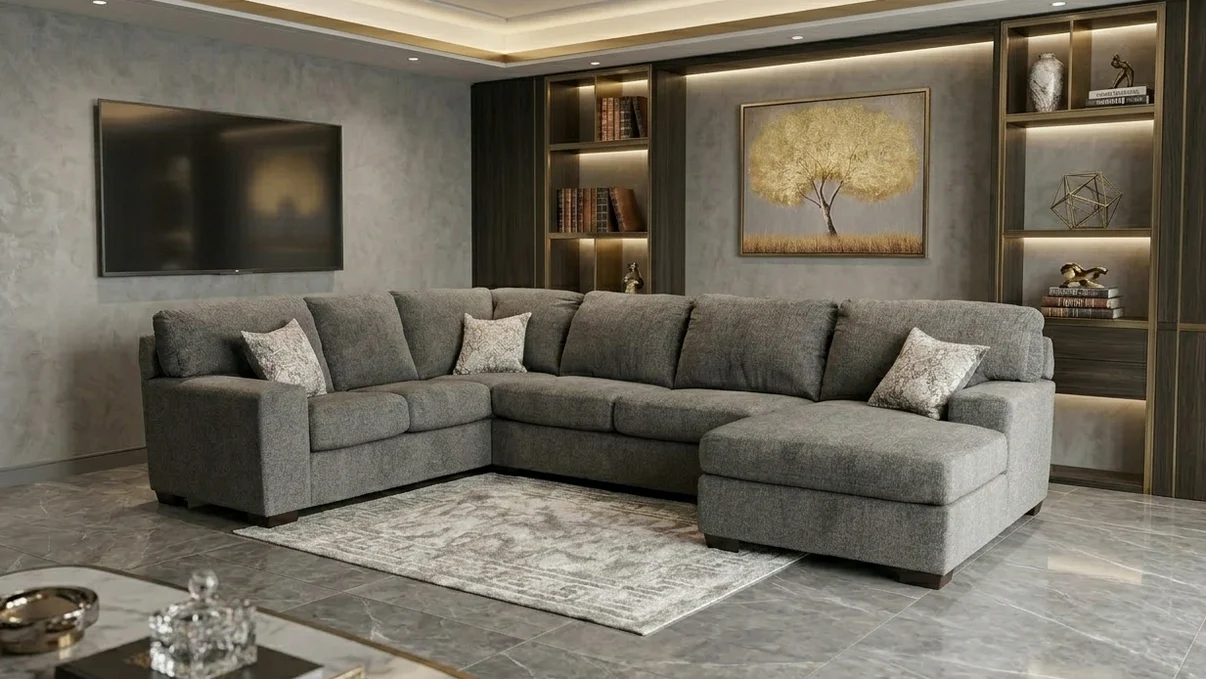 Austin Ash 3-Piece Right Arm Facing (RAF) Sectional