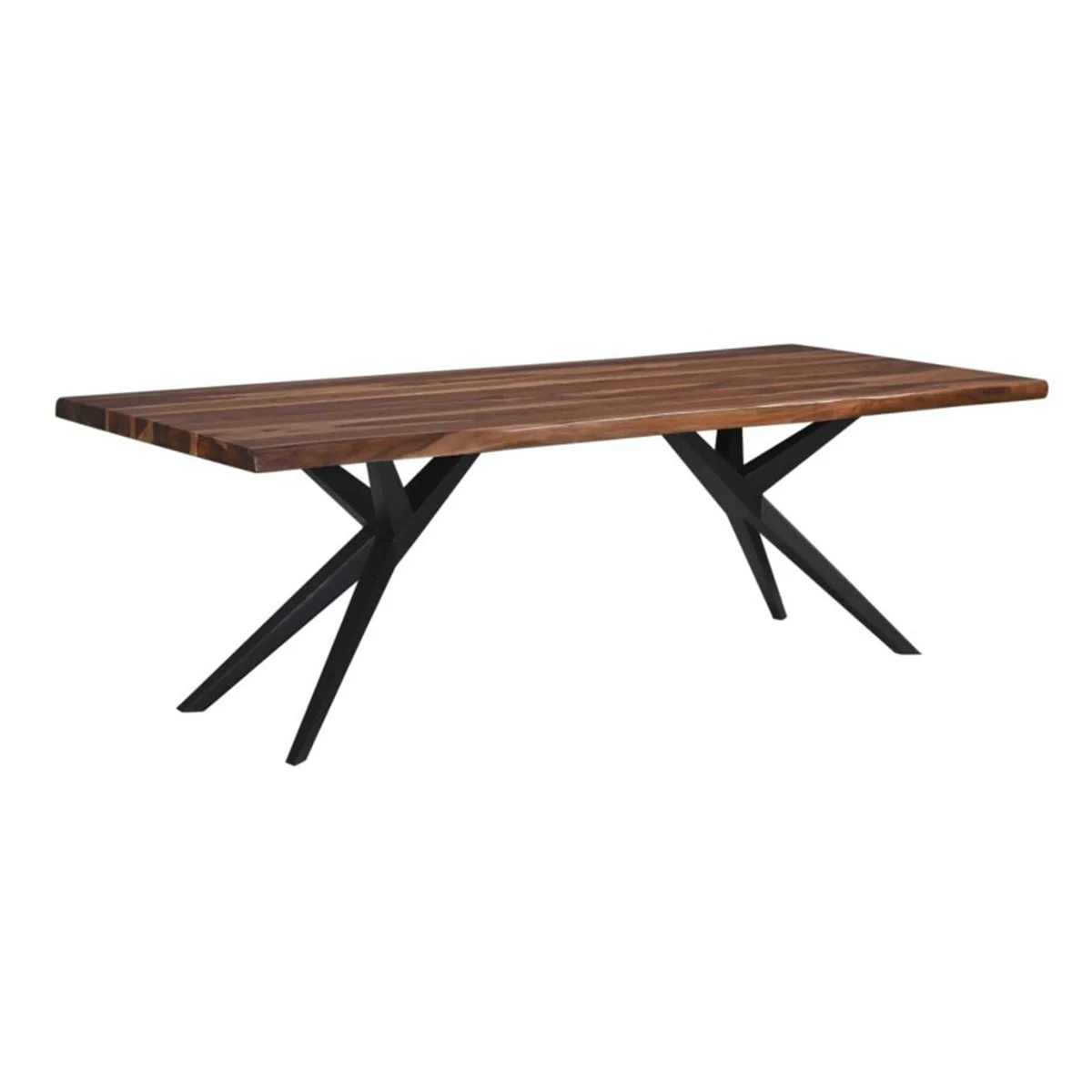 Austin Loft 94" Dining Table in Natural Sheesham - Image 21