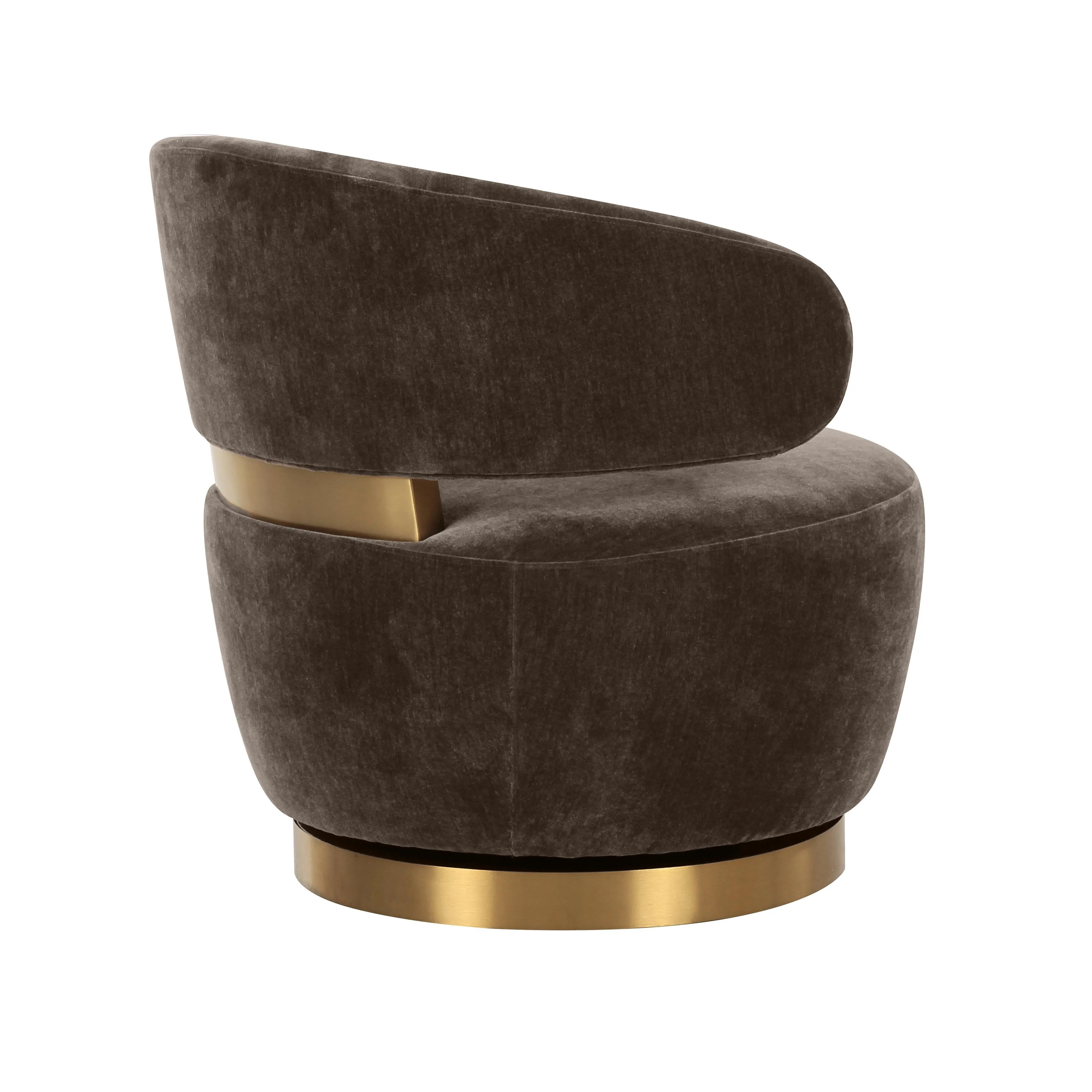 Austin Upcycled Swivel Chair - Image 10