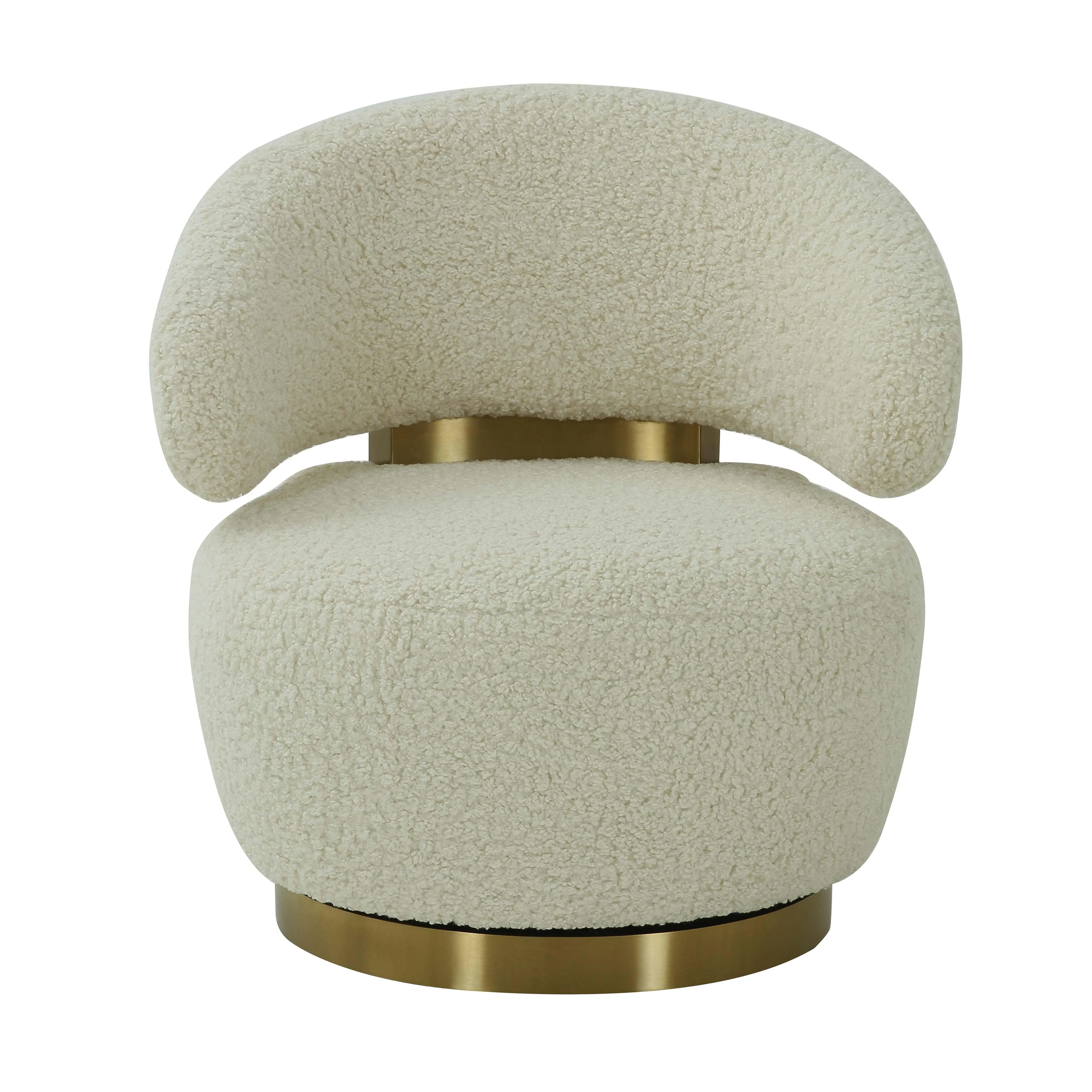 Austin Upholstered Swivel Chair - Image 2