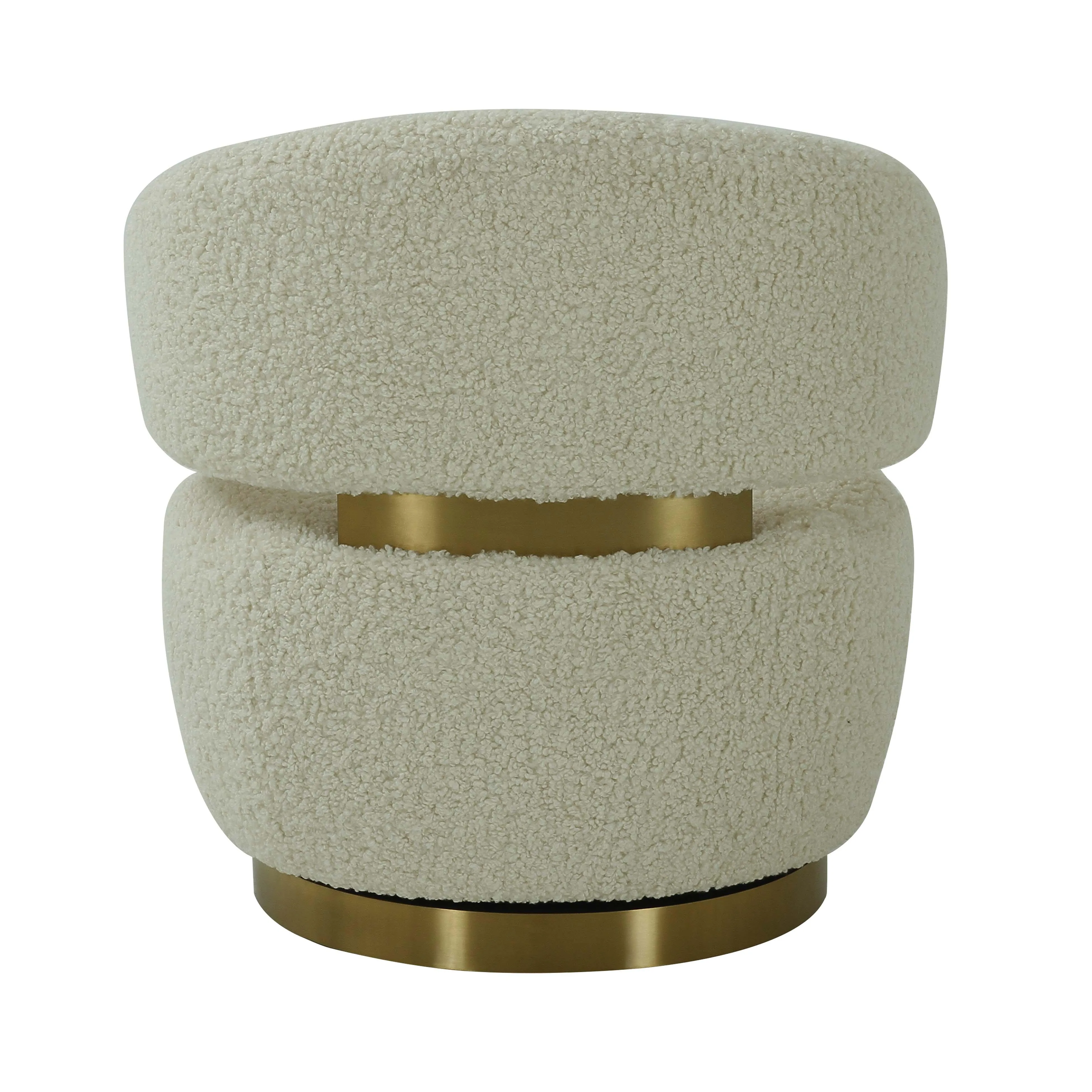 Austin Upholstered Swivel Chair - Image 4
