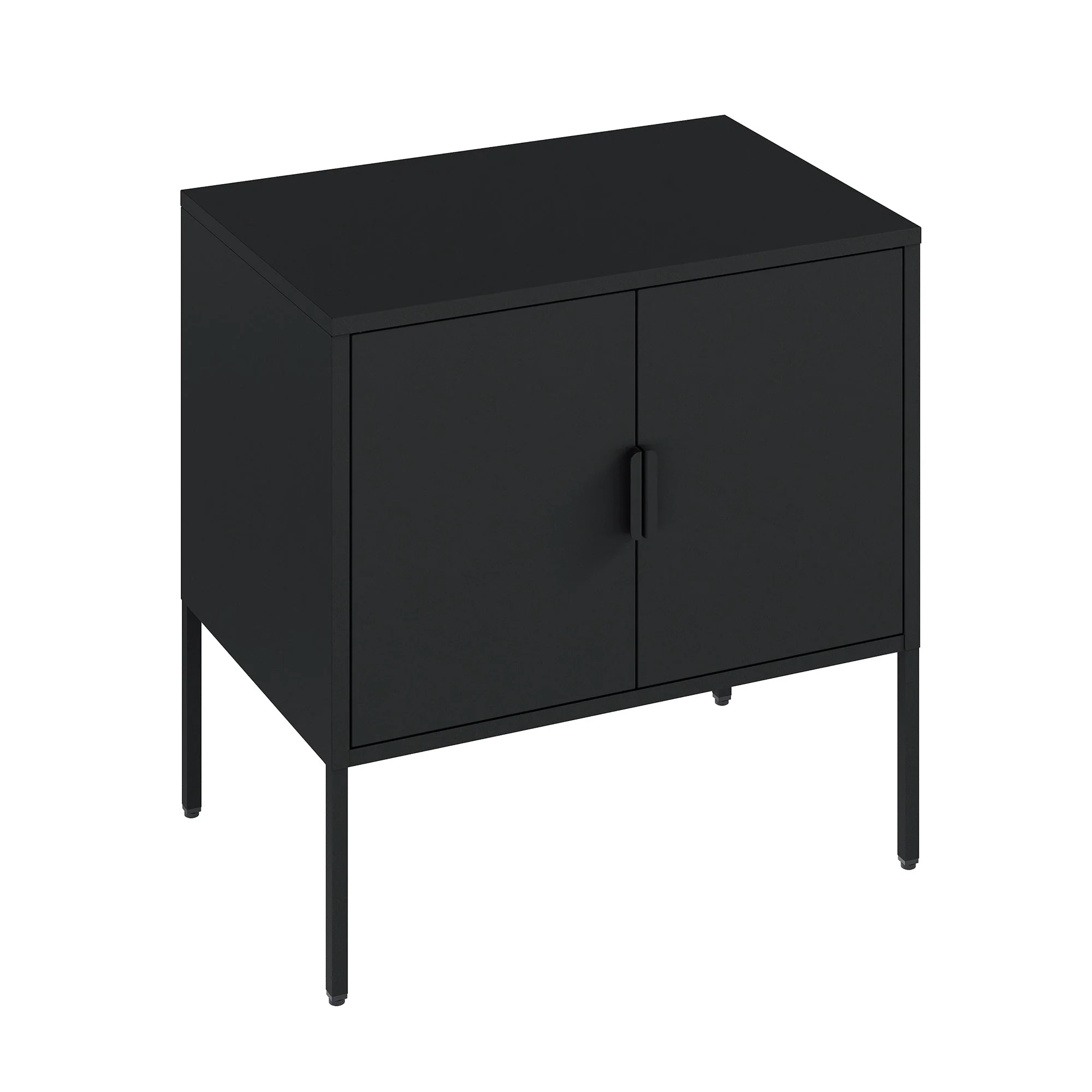 Ava 23.6" Accent Cabinet in Black - Image 10