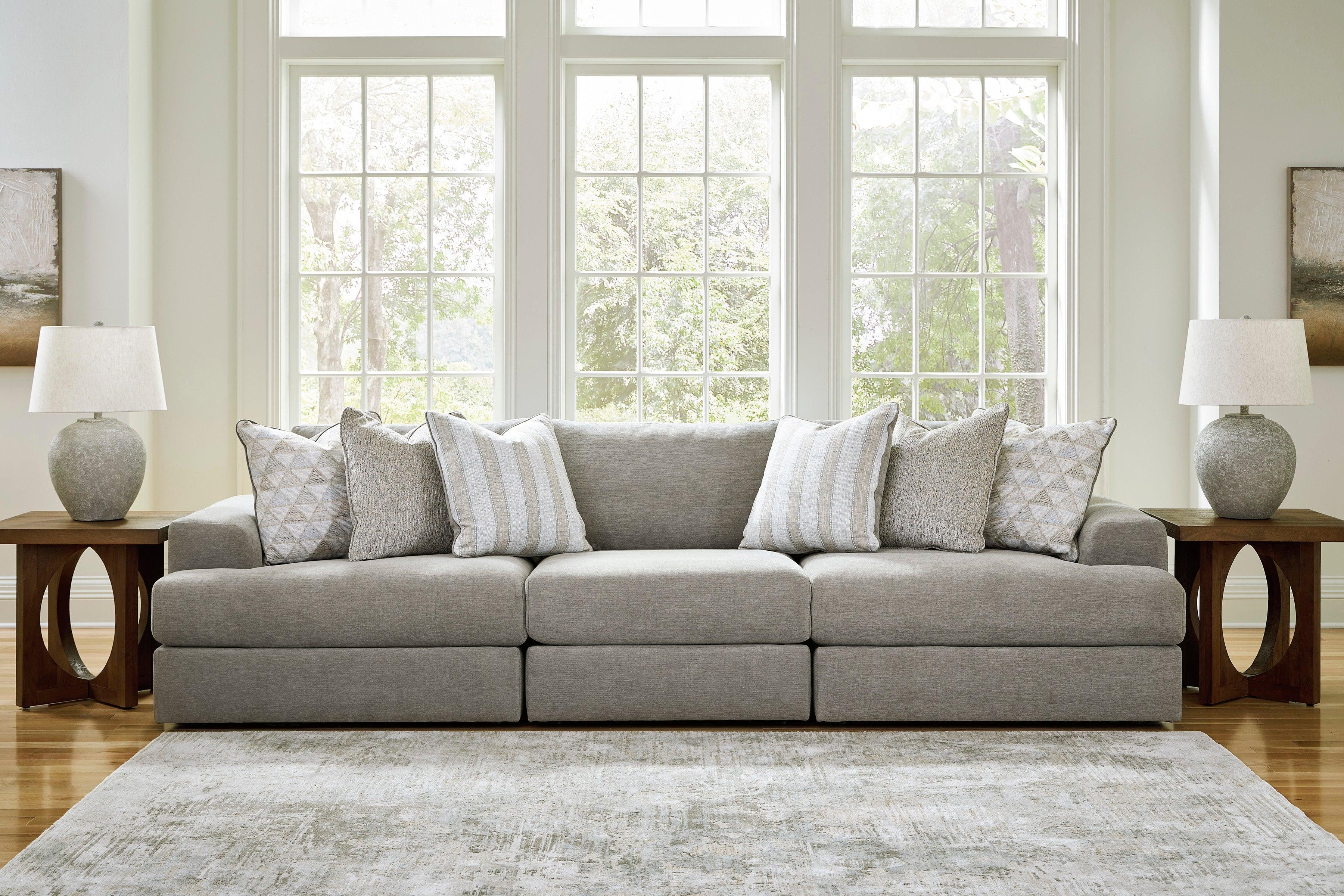 Avaliyah Ash 3-Piece Modular Sofa