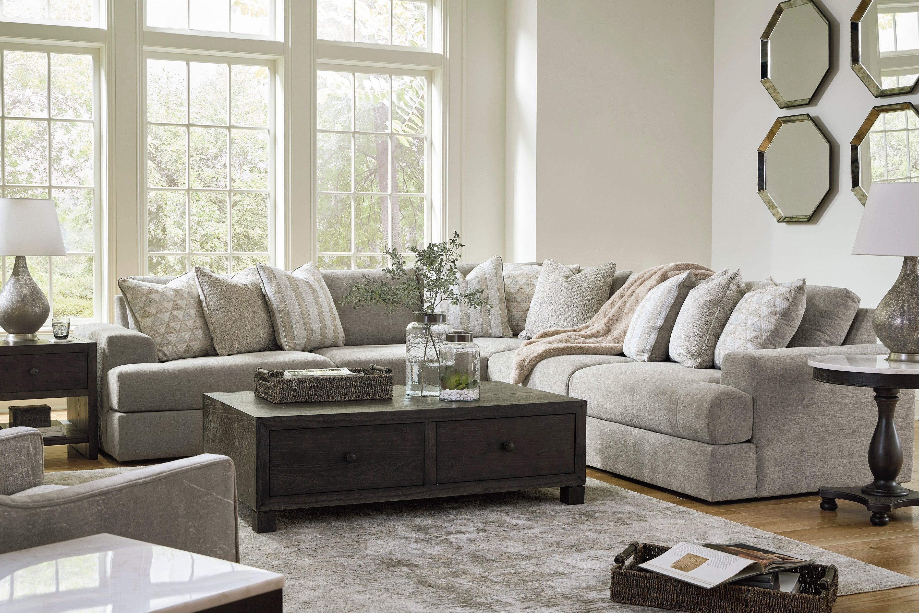 Avaliyah Ash 5-Piece Sectional - Image 3