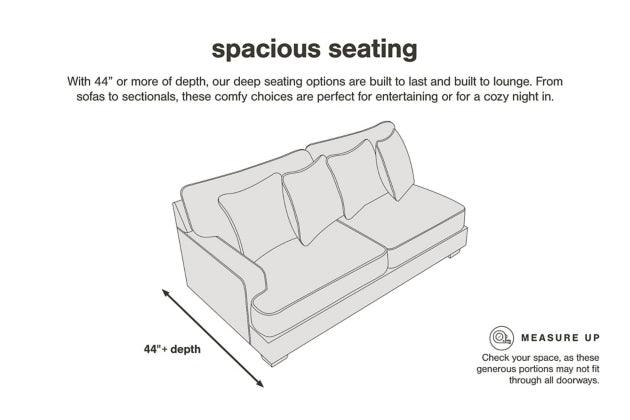 Avaliyah Ash 6-Piece Left Arm Facing (LAF) Chaise Sectional - Image 8