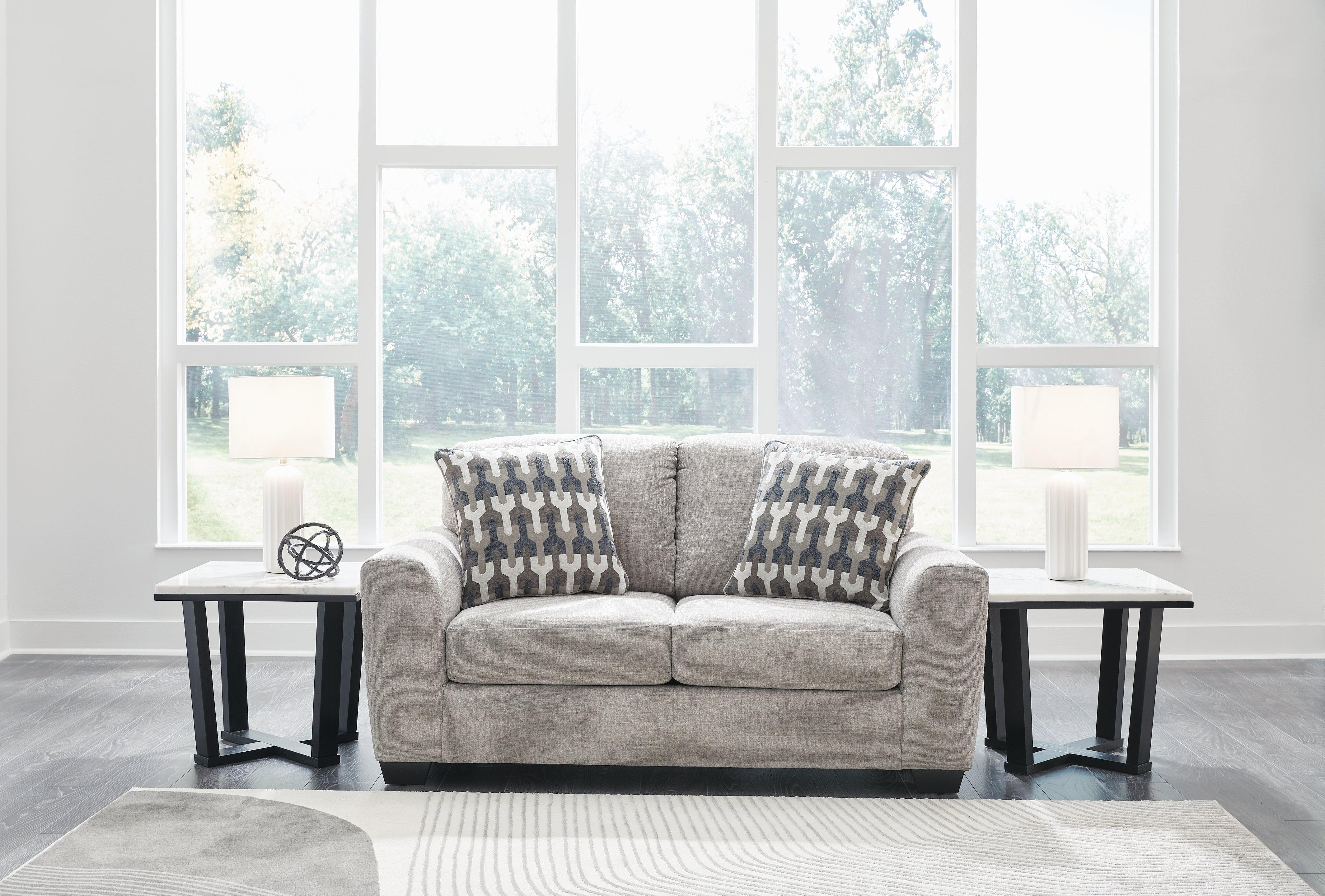 Avenal Park Flannel Loveseat - Image 2