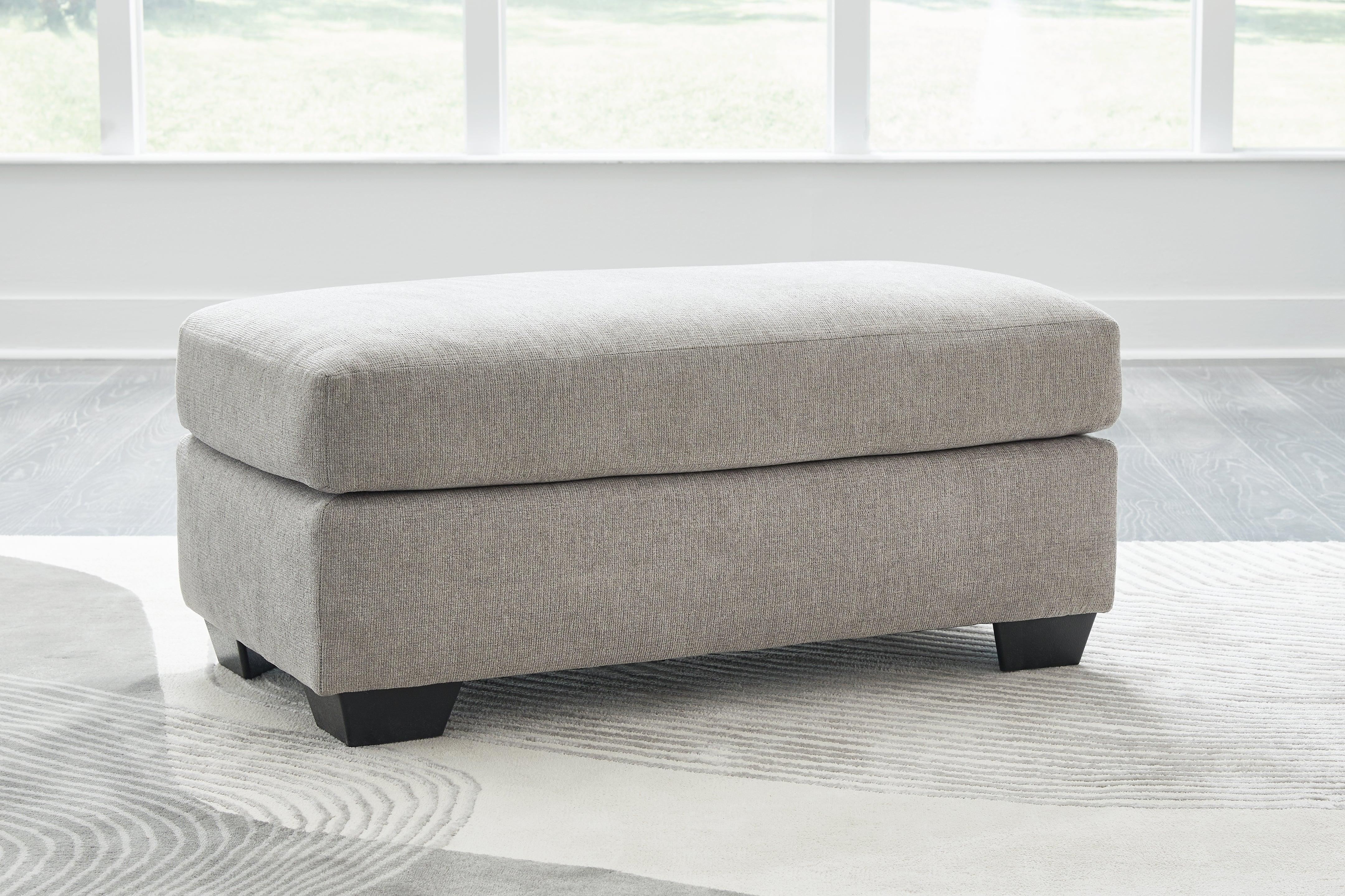 Avenal Park Flannel Ottoman - Image 5