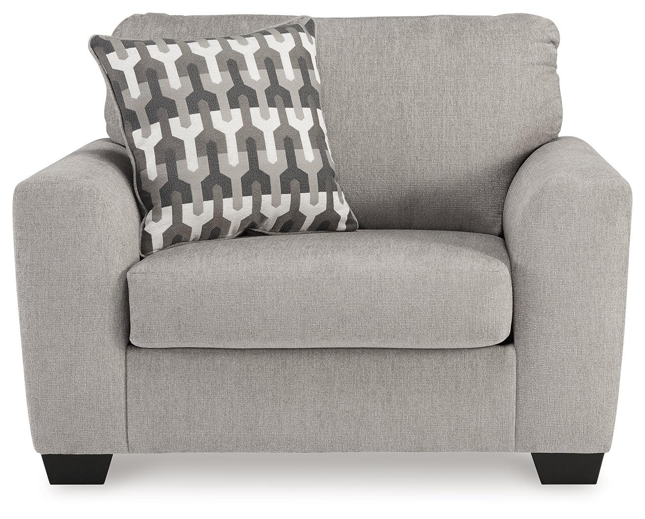 Avenal Park Flannel Oversized Chair - Image 3