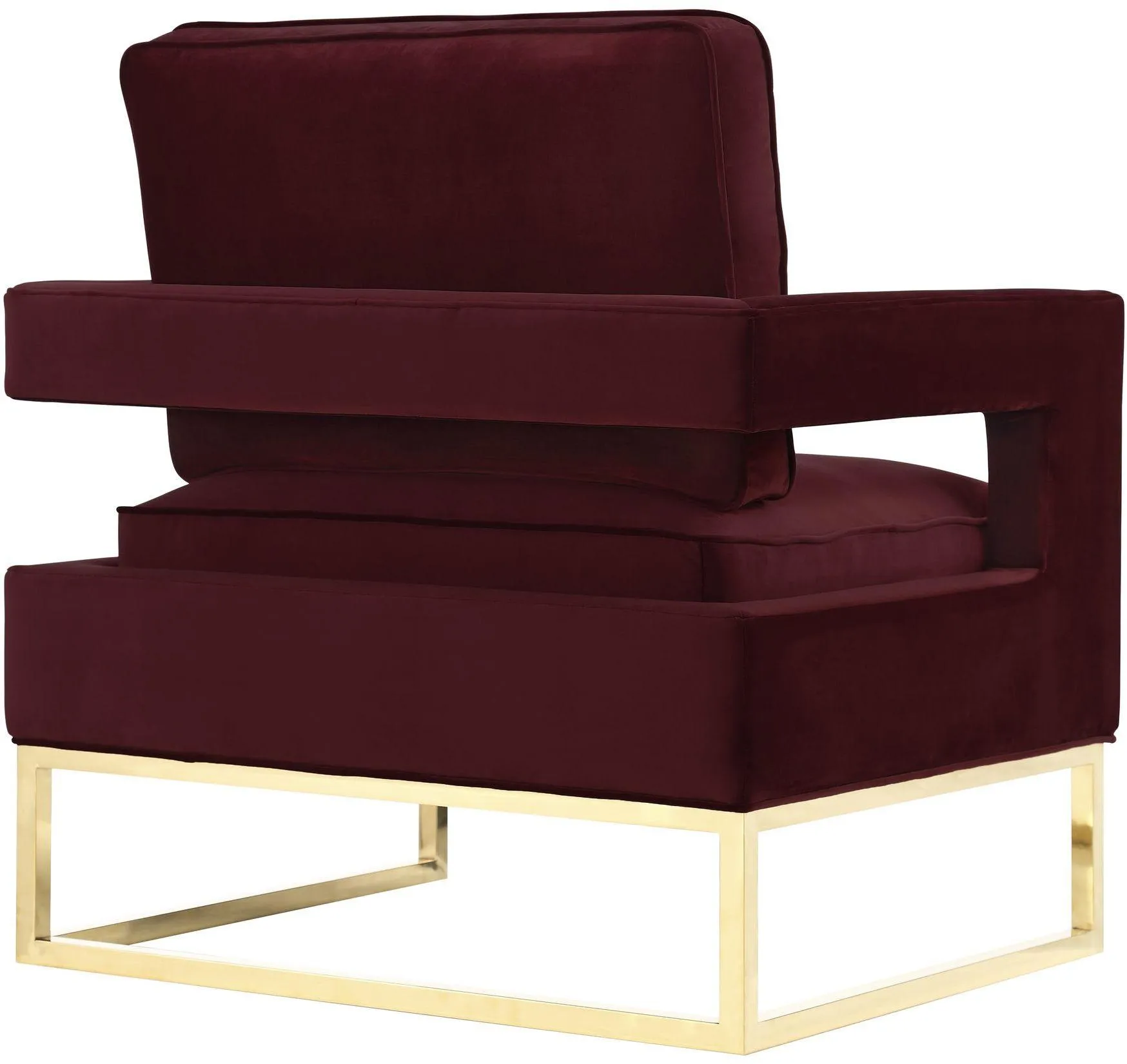 Avery Velvet Accent Chair - Image 22
