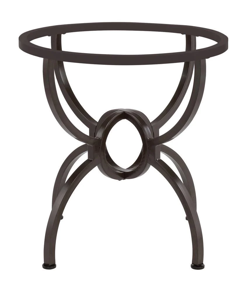 Aviano Gunmetal Dining Table Base - Image 8