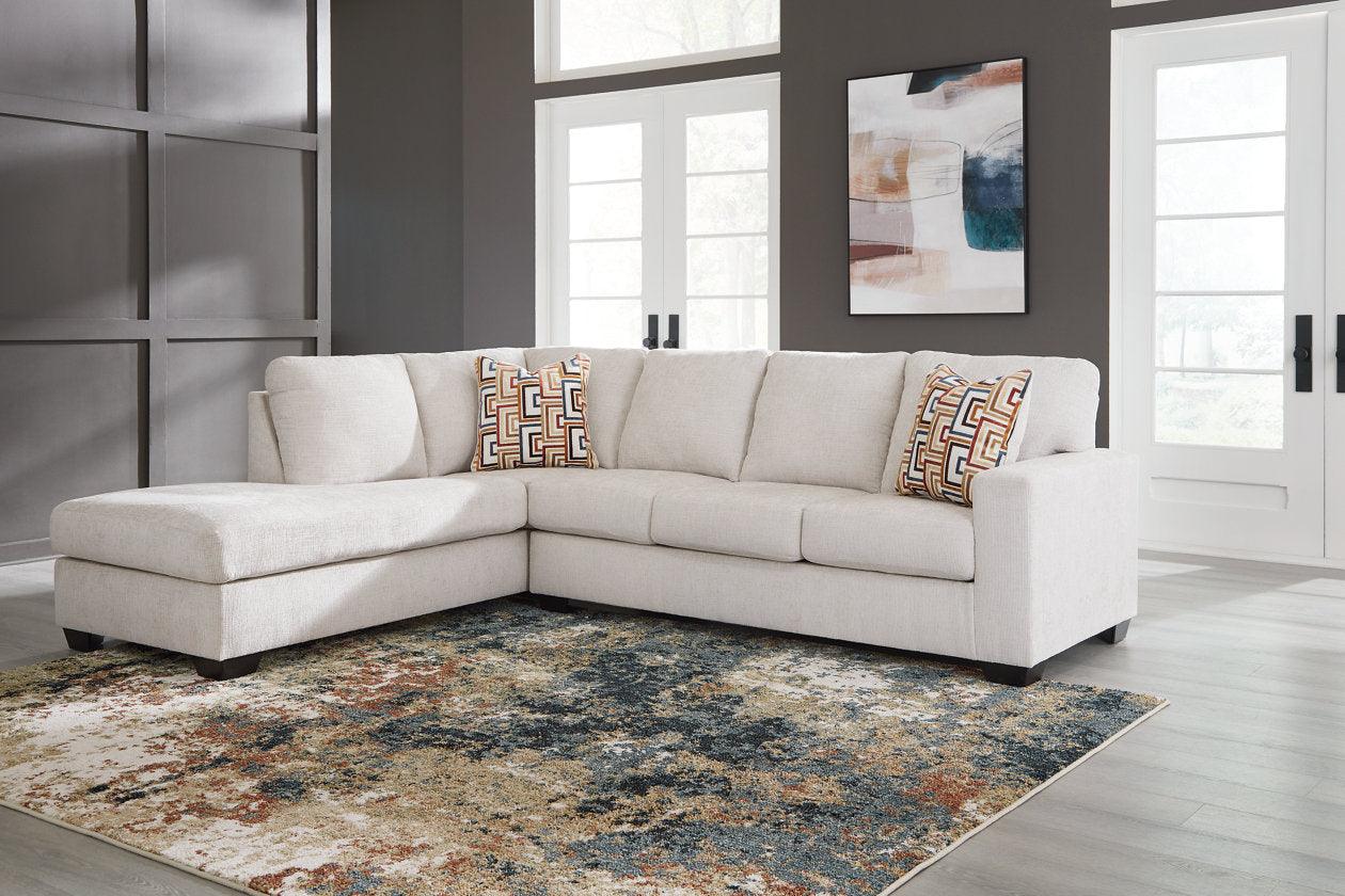 Aviemore Stone 2-Piece Sectional with LAF Chaise - Image 2