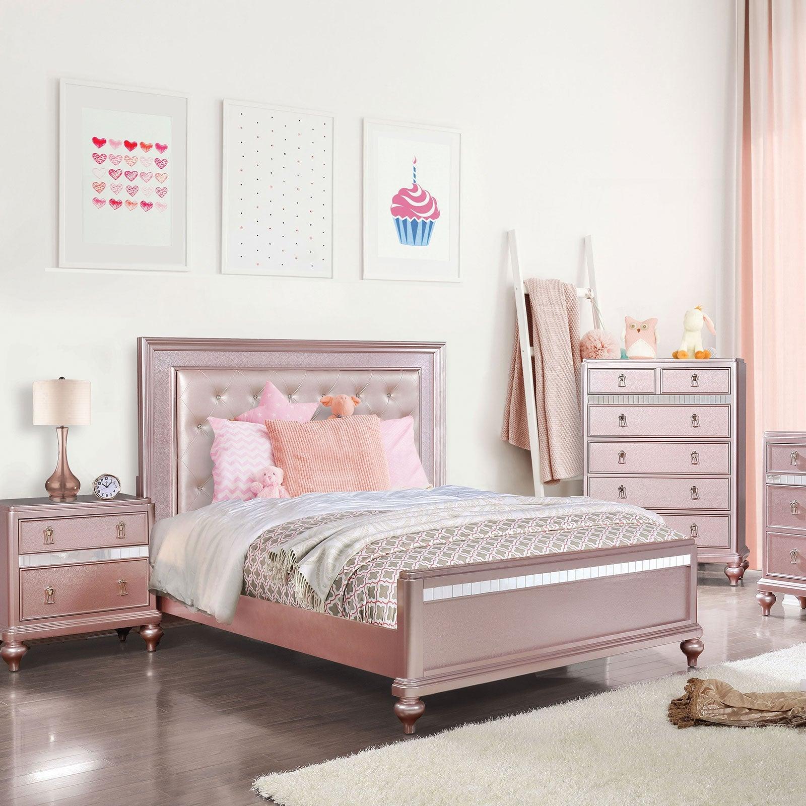 Avior Rose Gold Night Stand - Image 2