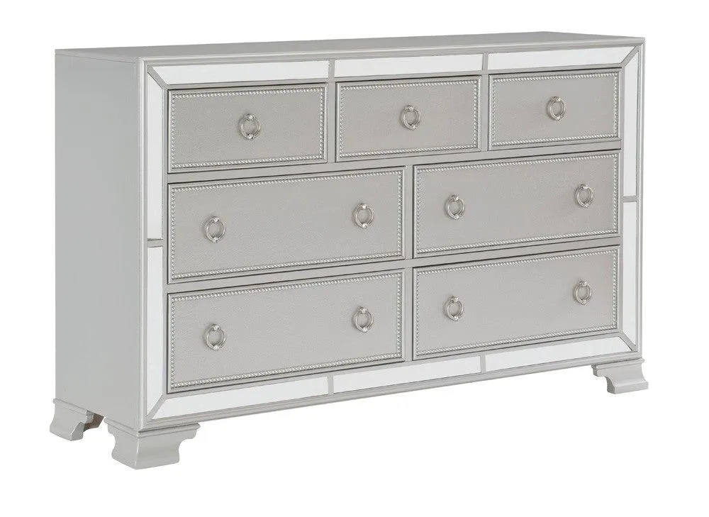 Avondale Silver Mirrored Dresser - Image 2