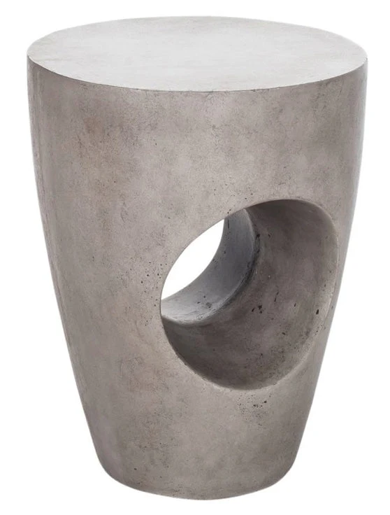 Aylard Outdoor Stool Dark Grey - Image 3